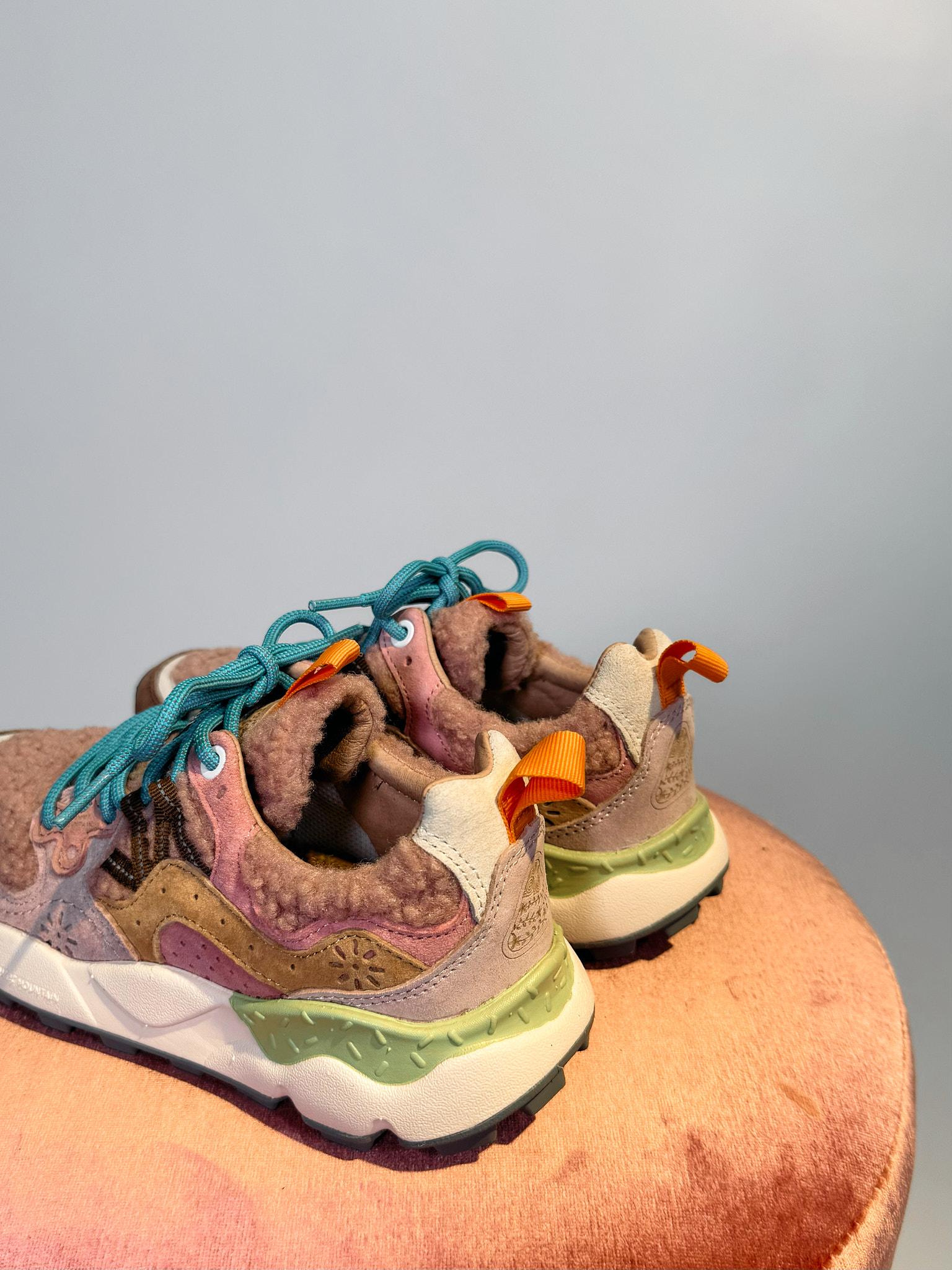 Sneakers teddy rosa YAMANO 3 30 2D98TEDDY ROSA Flower Mountain