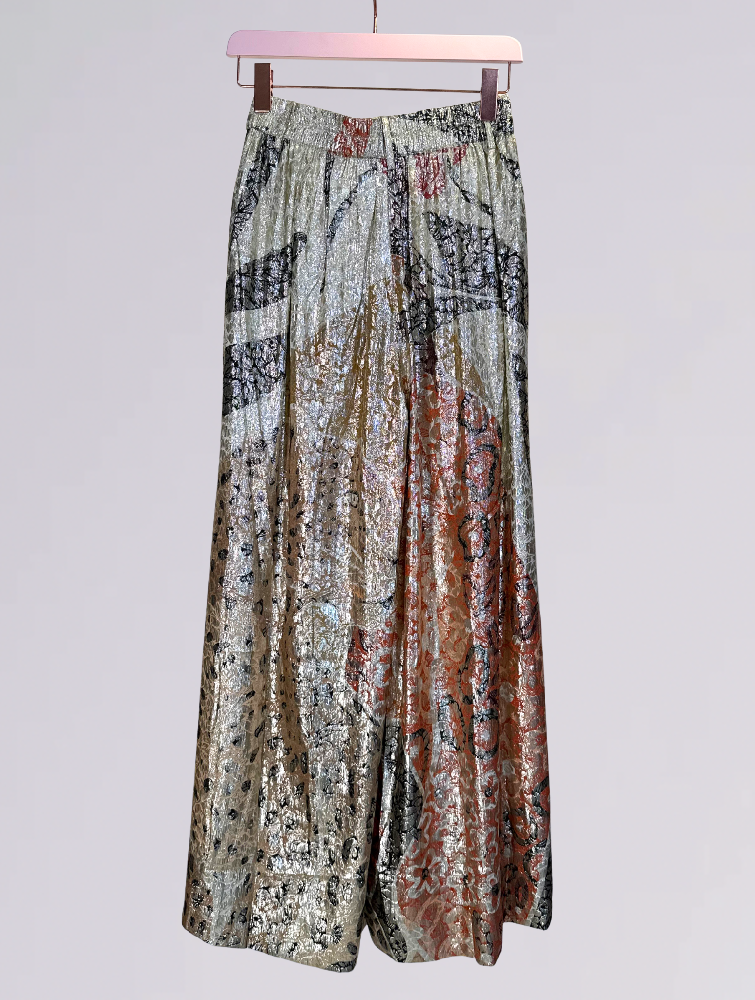 Pantaloni in lurex