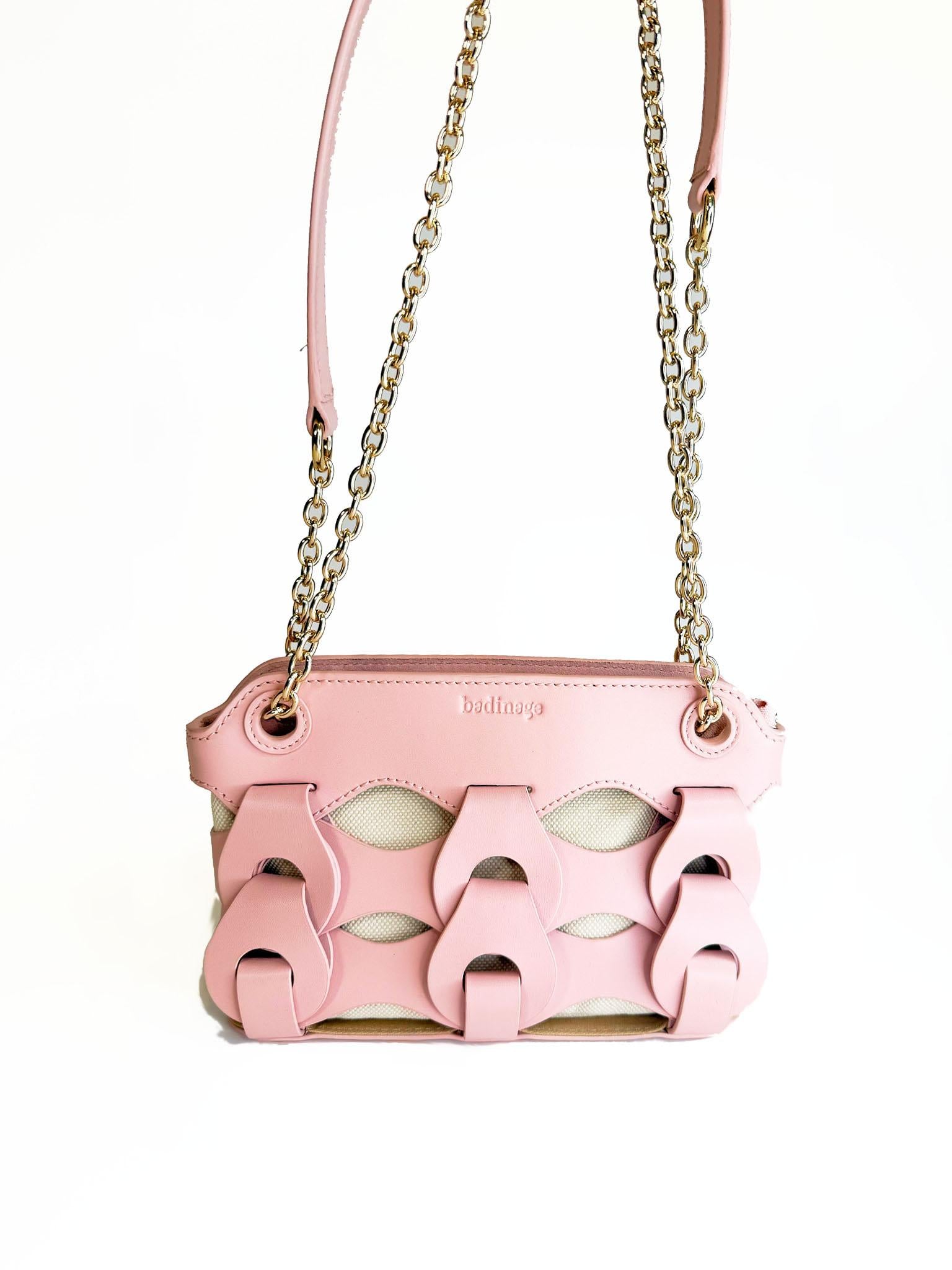 Tracolla in pelle FLORIA MINIROSA BADINAGE