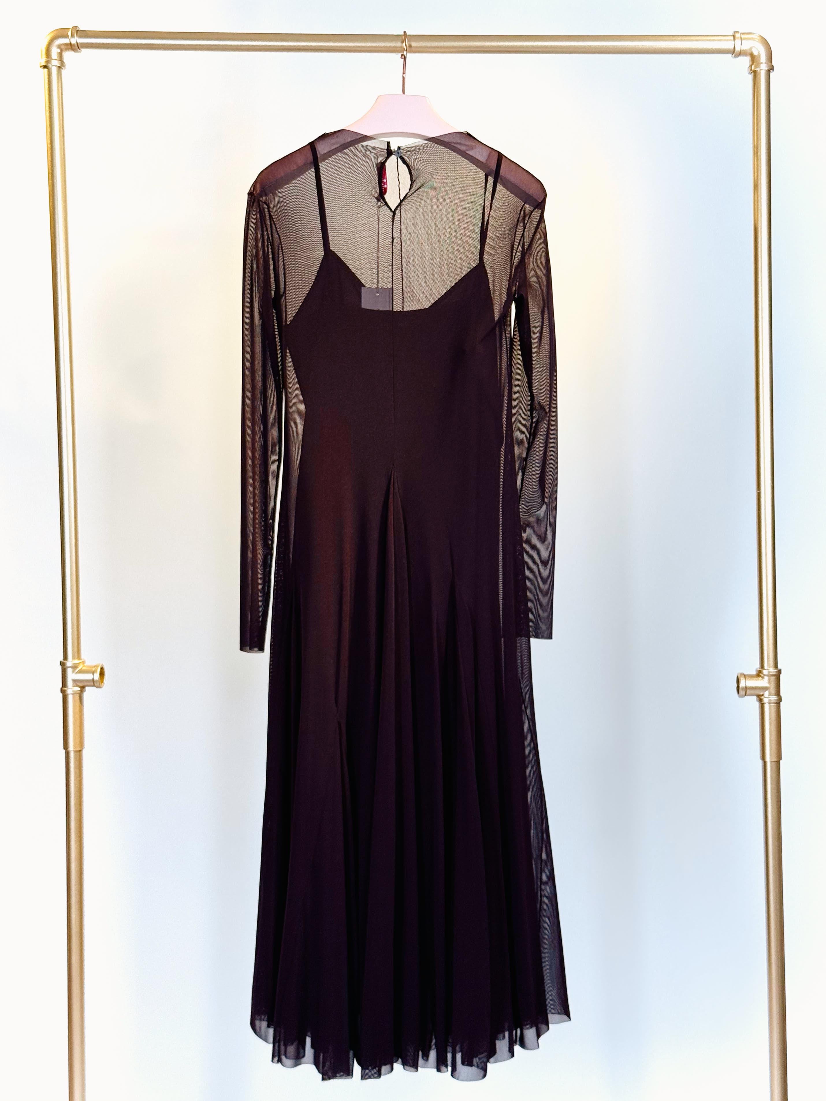 Abito tulle DAISYL011E TULLE PRUGNA MININA