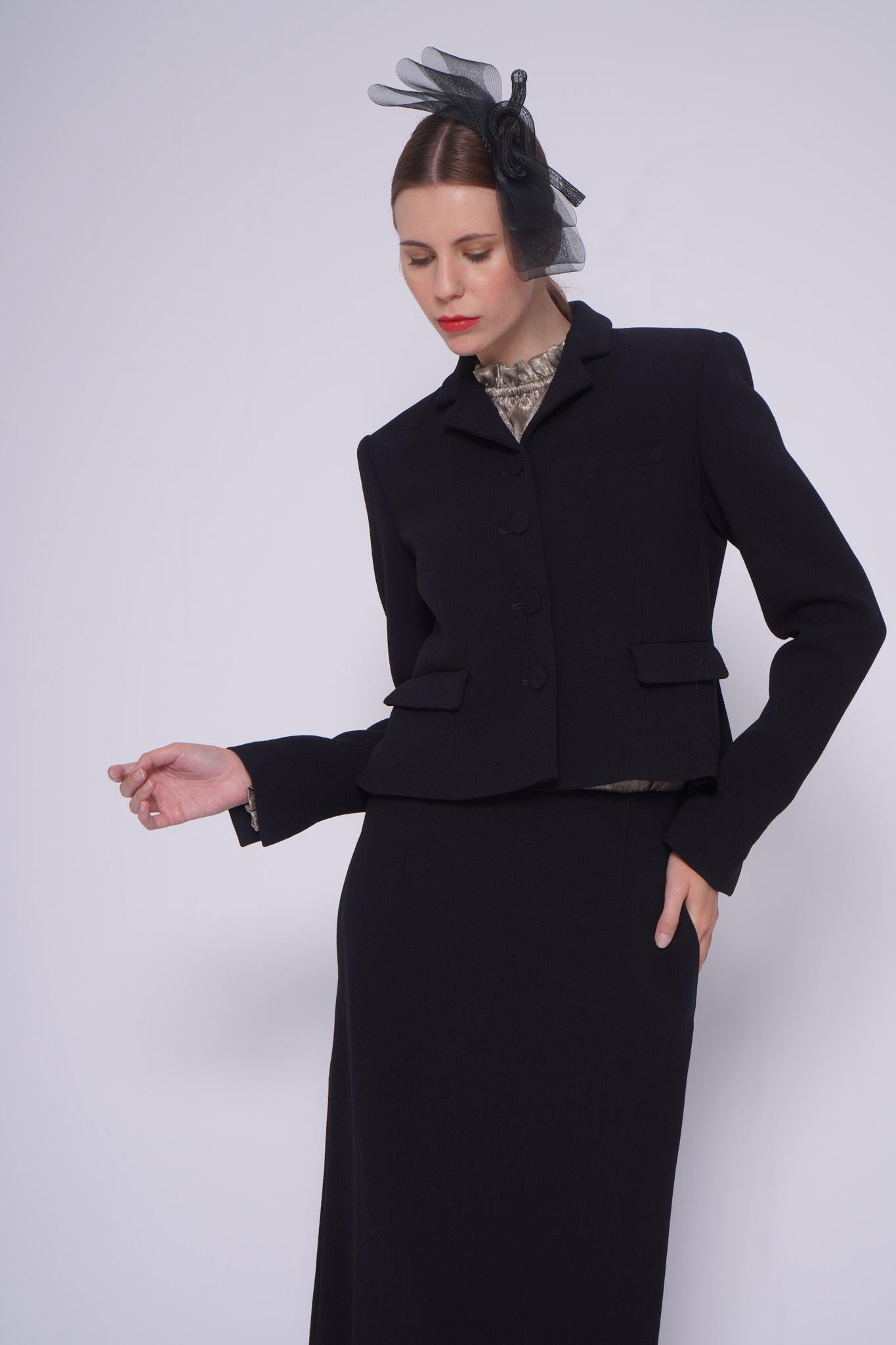 Giacca classica 12380NERO ODEEH