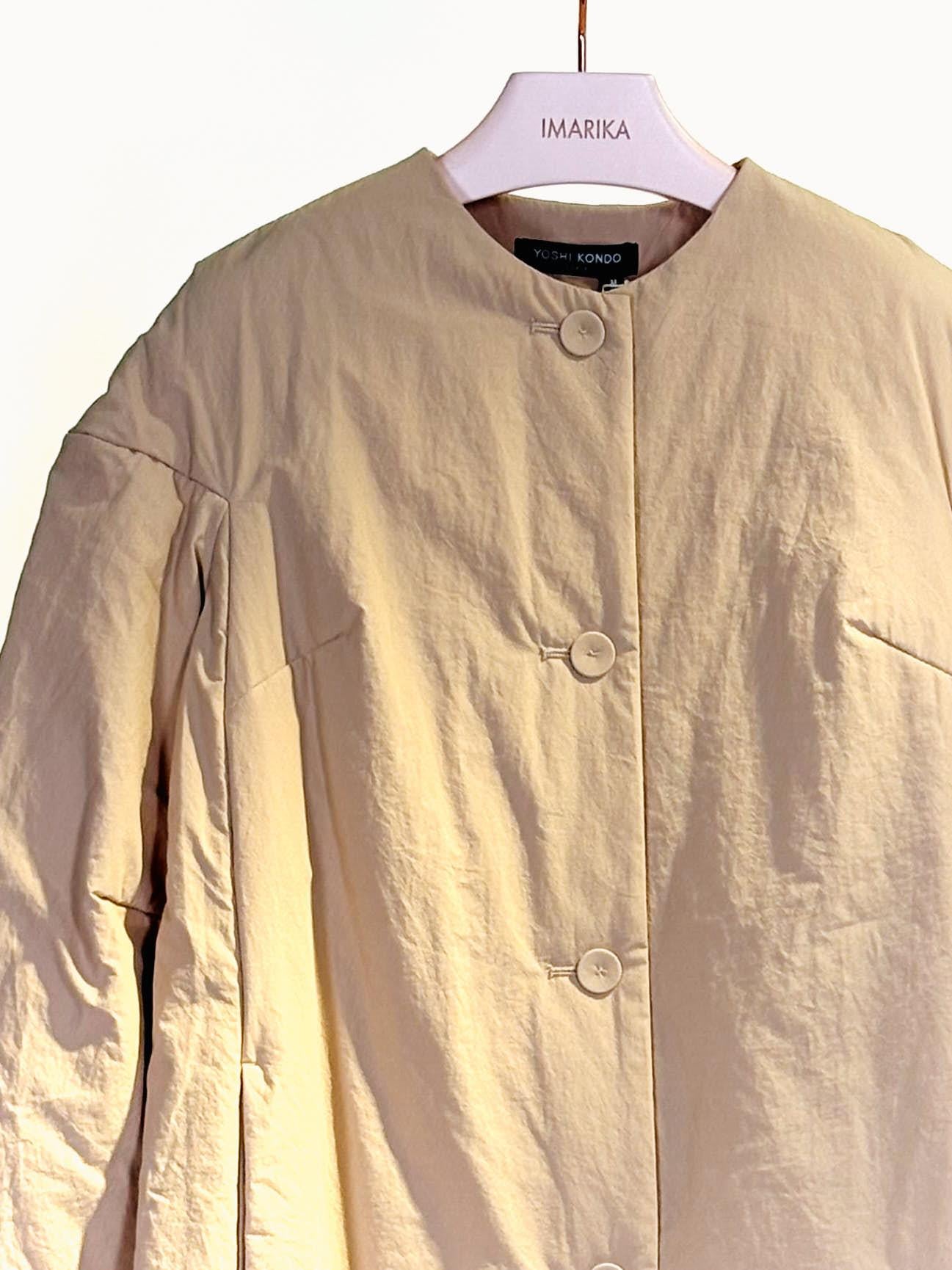 Piumino lungo TM06ACOCONUT BEIGE Yoshi Kondo