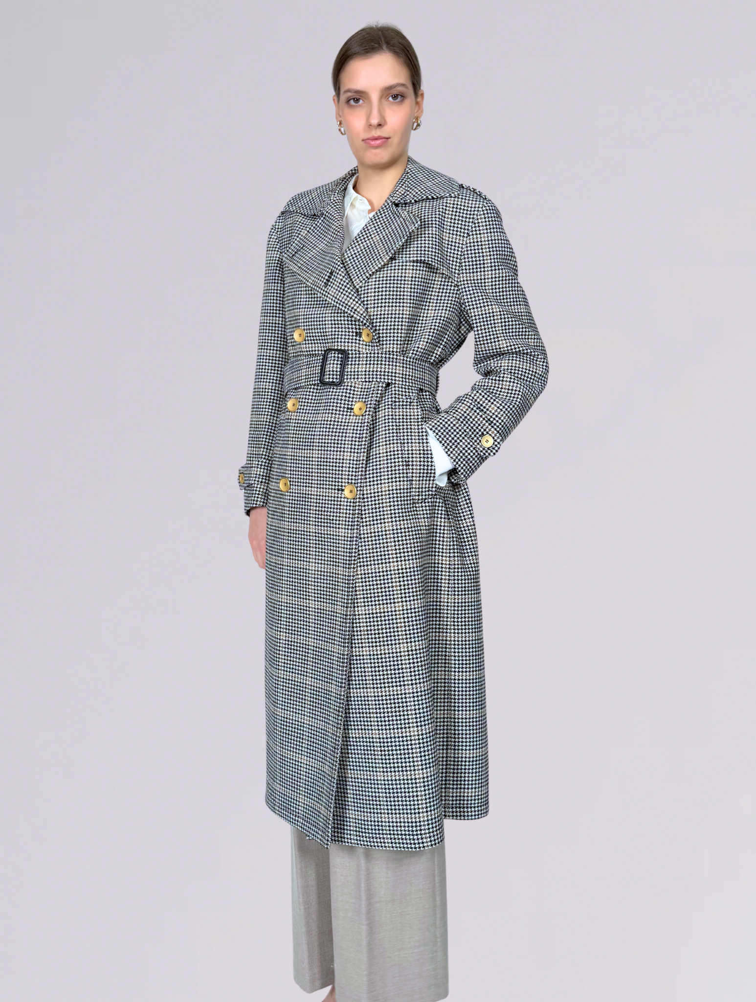 Trench BONNY/SPIED DE POULE MULTI Tagliatore