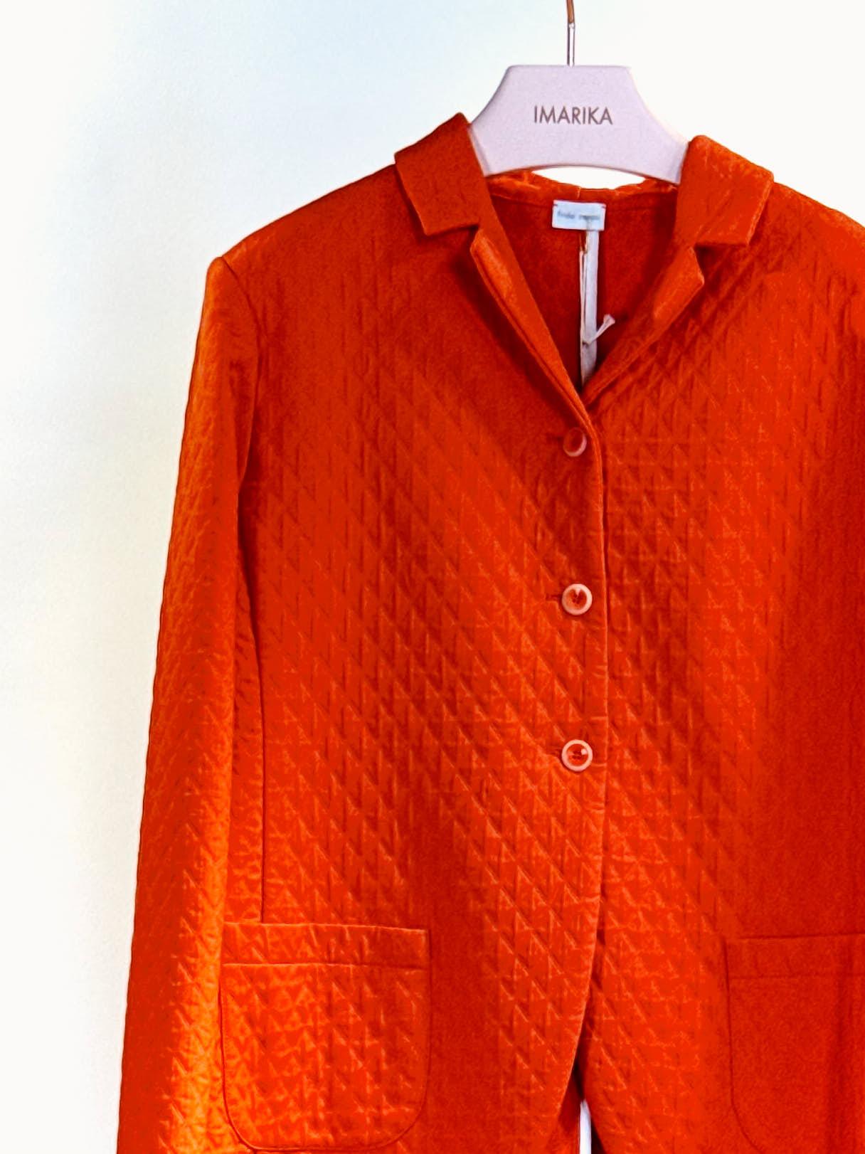 Giacca arancio TORI 25184ARANCIO FRIDA ZAZOU