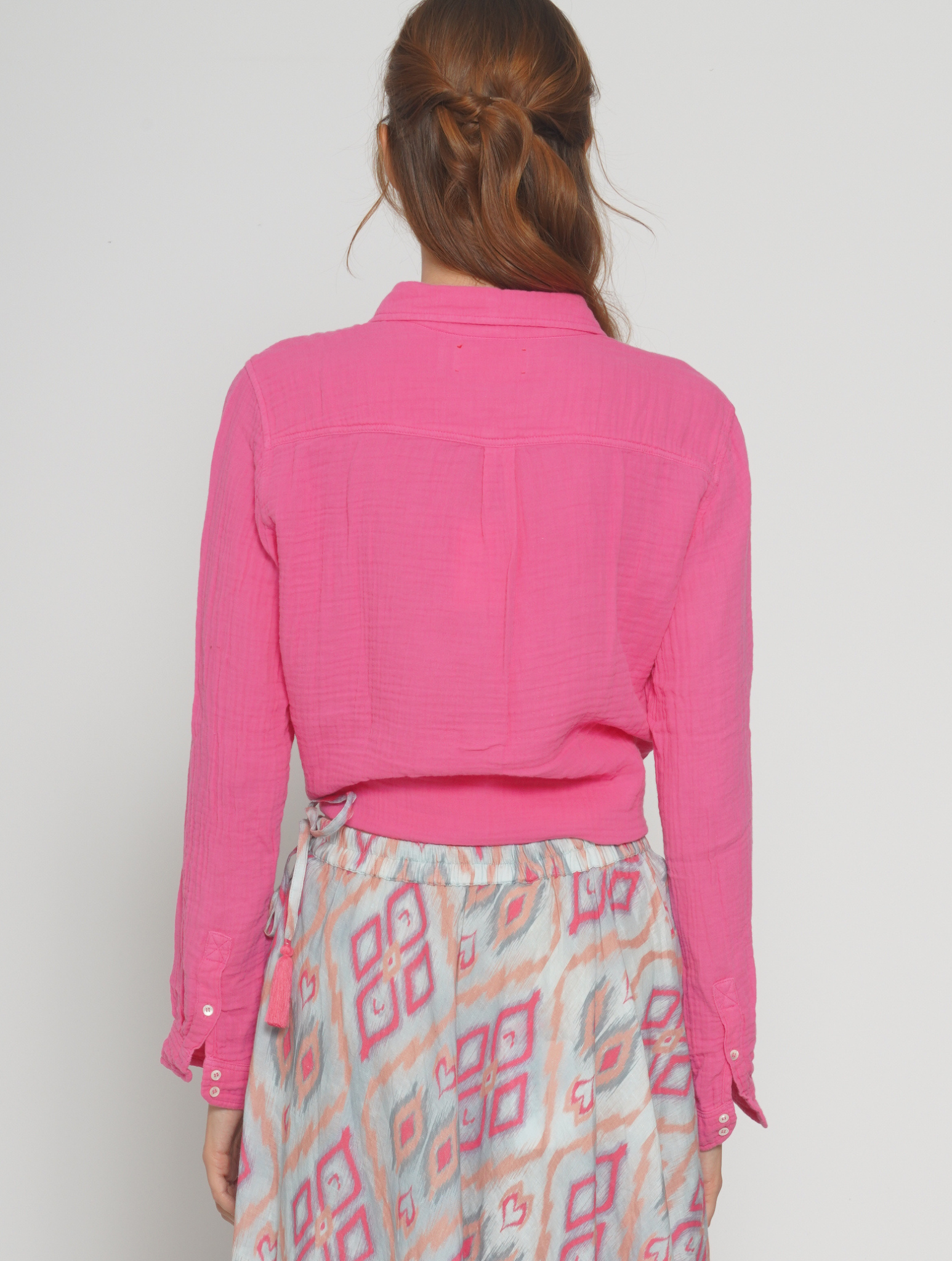 Camicia fucsia