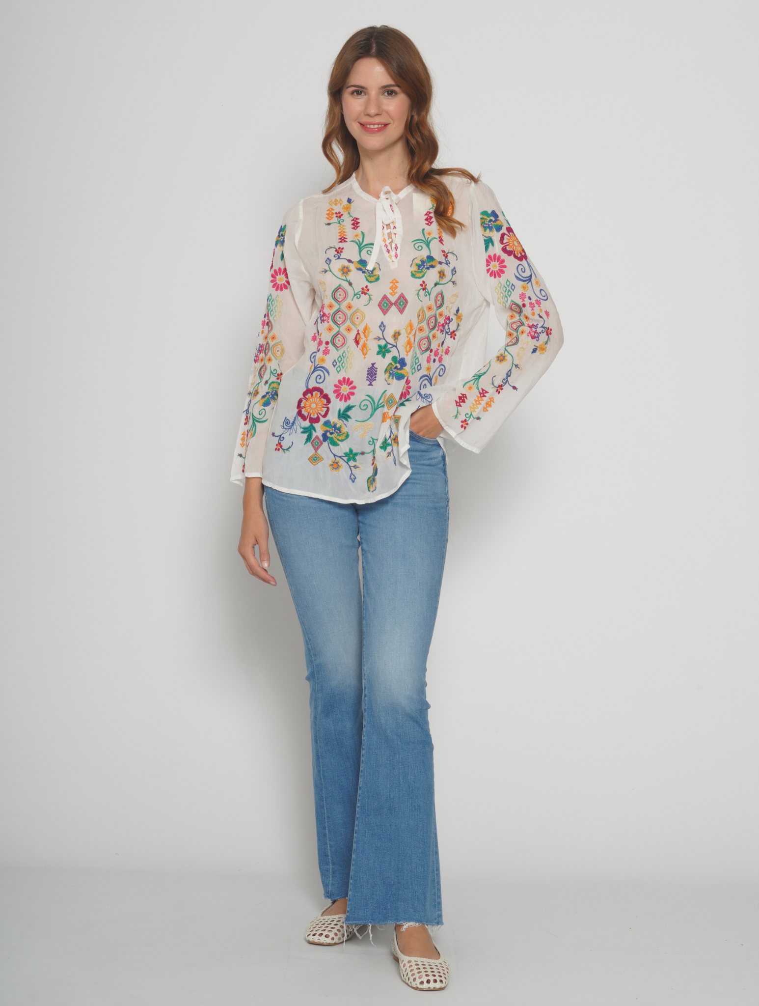 Camicia a fiori