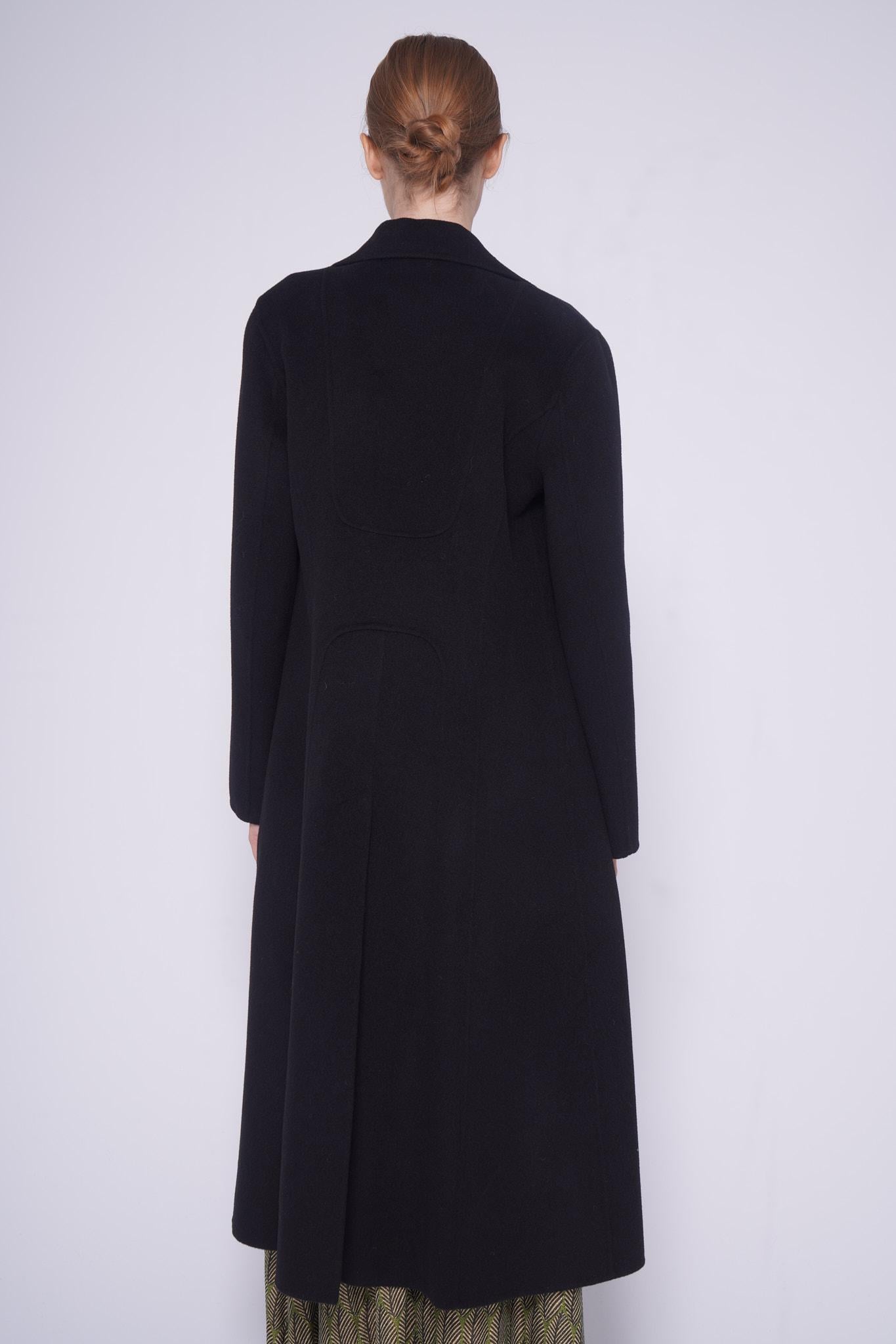 Cappotto Doppiopetto OC-501DREDINGOTE NERO ONE CUT