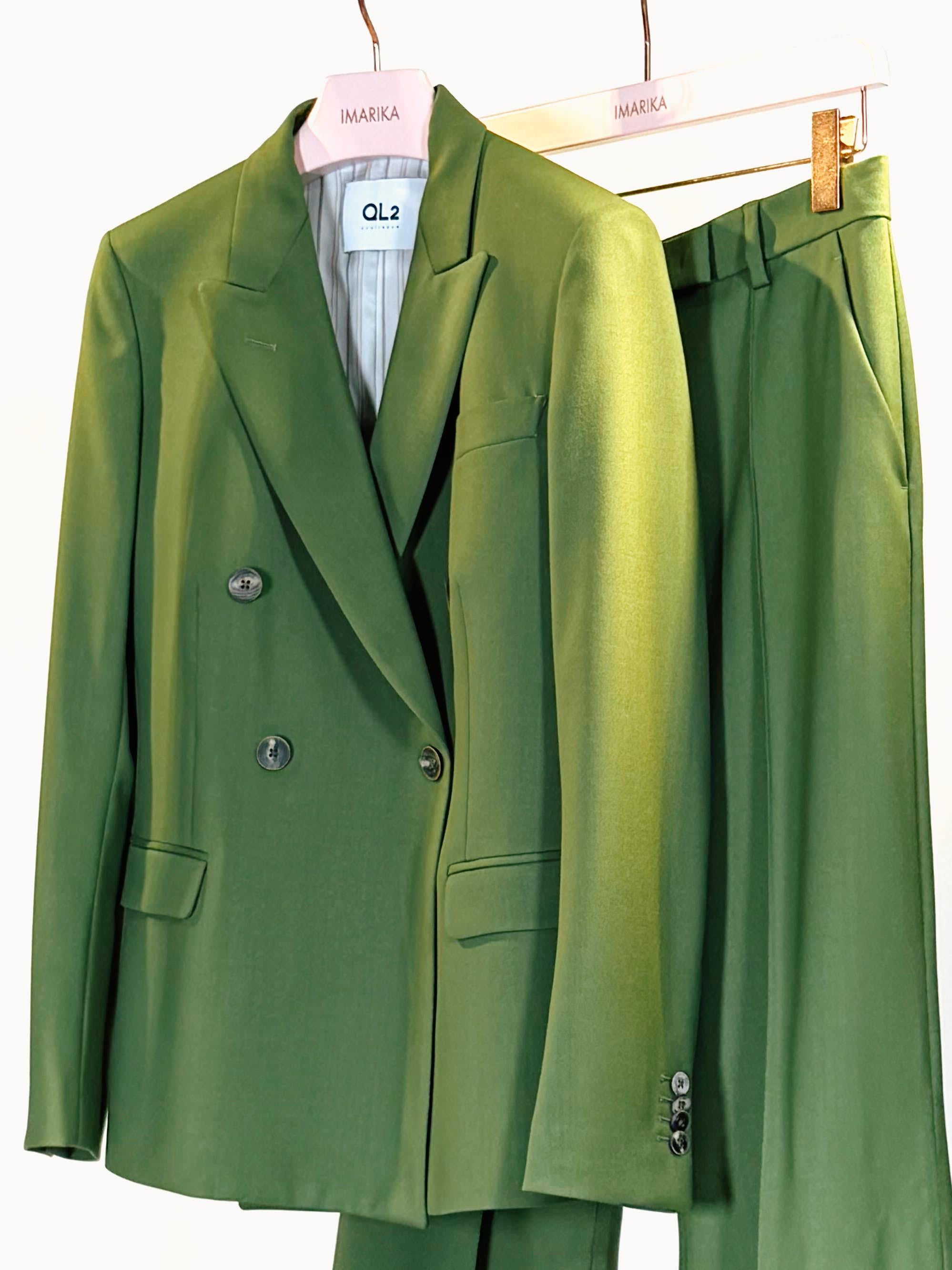 Blazer doppiopetto verde BICEVERDE QUELLEDUE