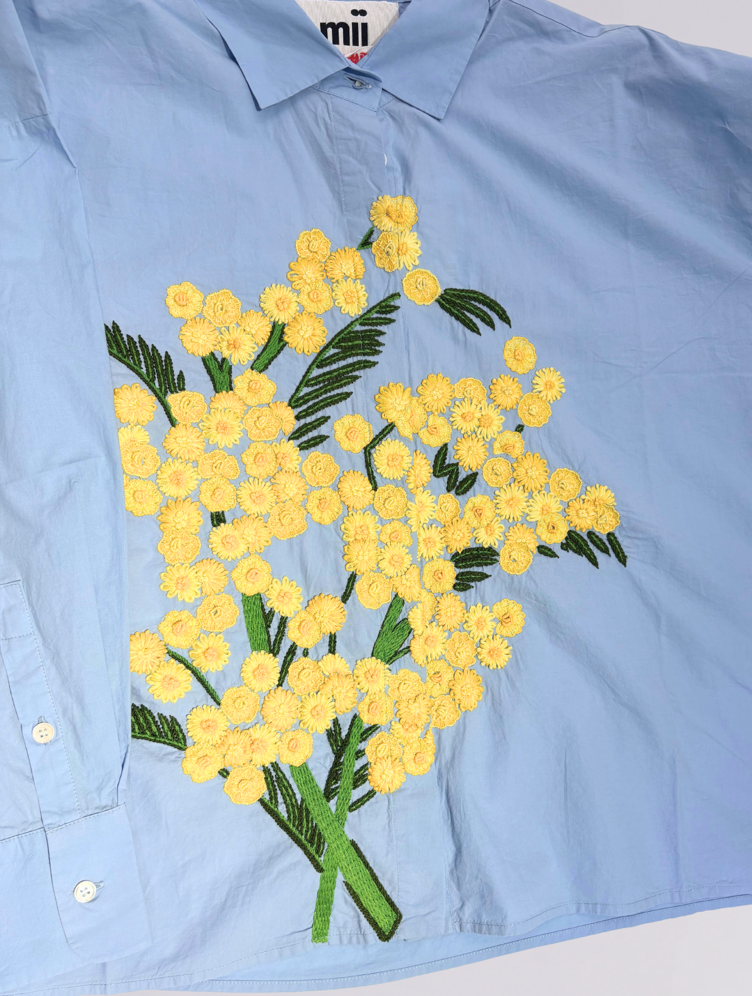 Camicia con fiori