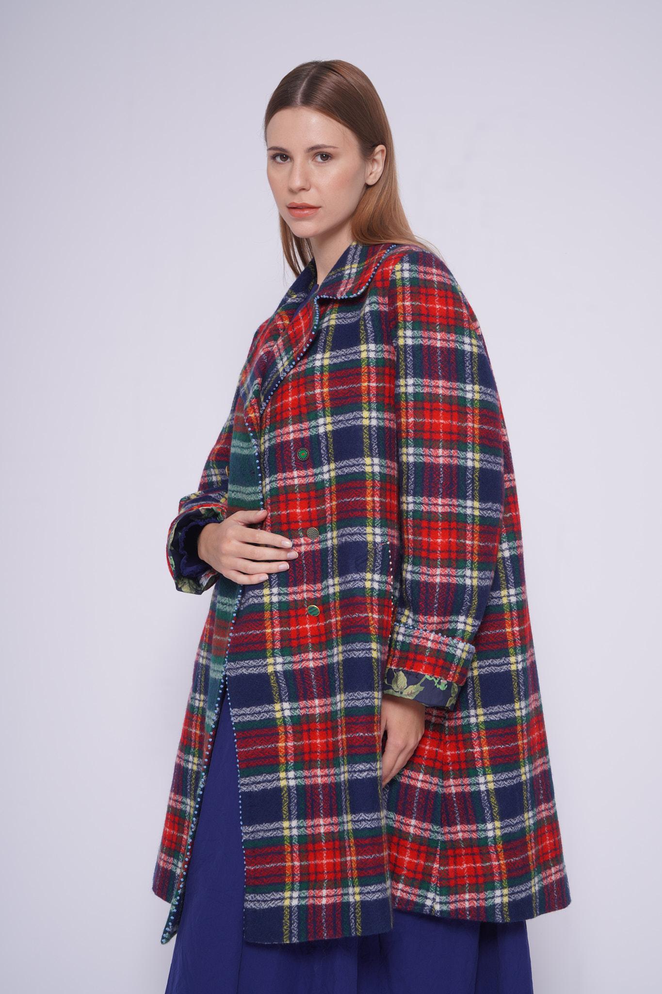 Cappotto reversibile ST WPJ BPB05WOOL WOVEN PERO