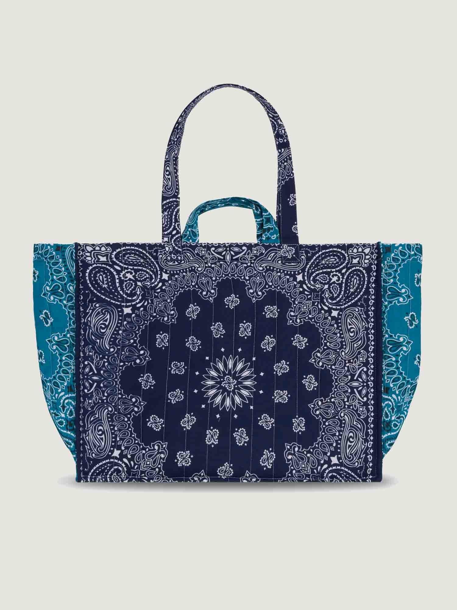 Borsa maxi blu