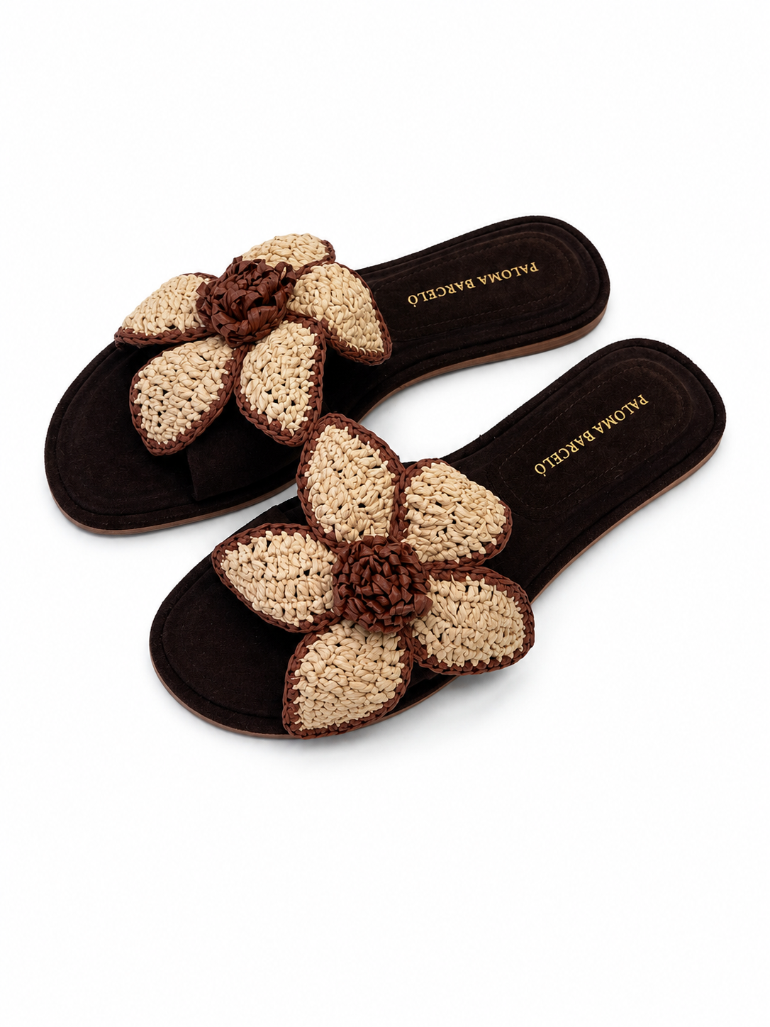 Sandalo slip-on Ava marrone