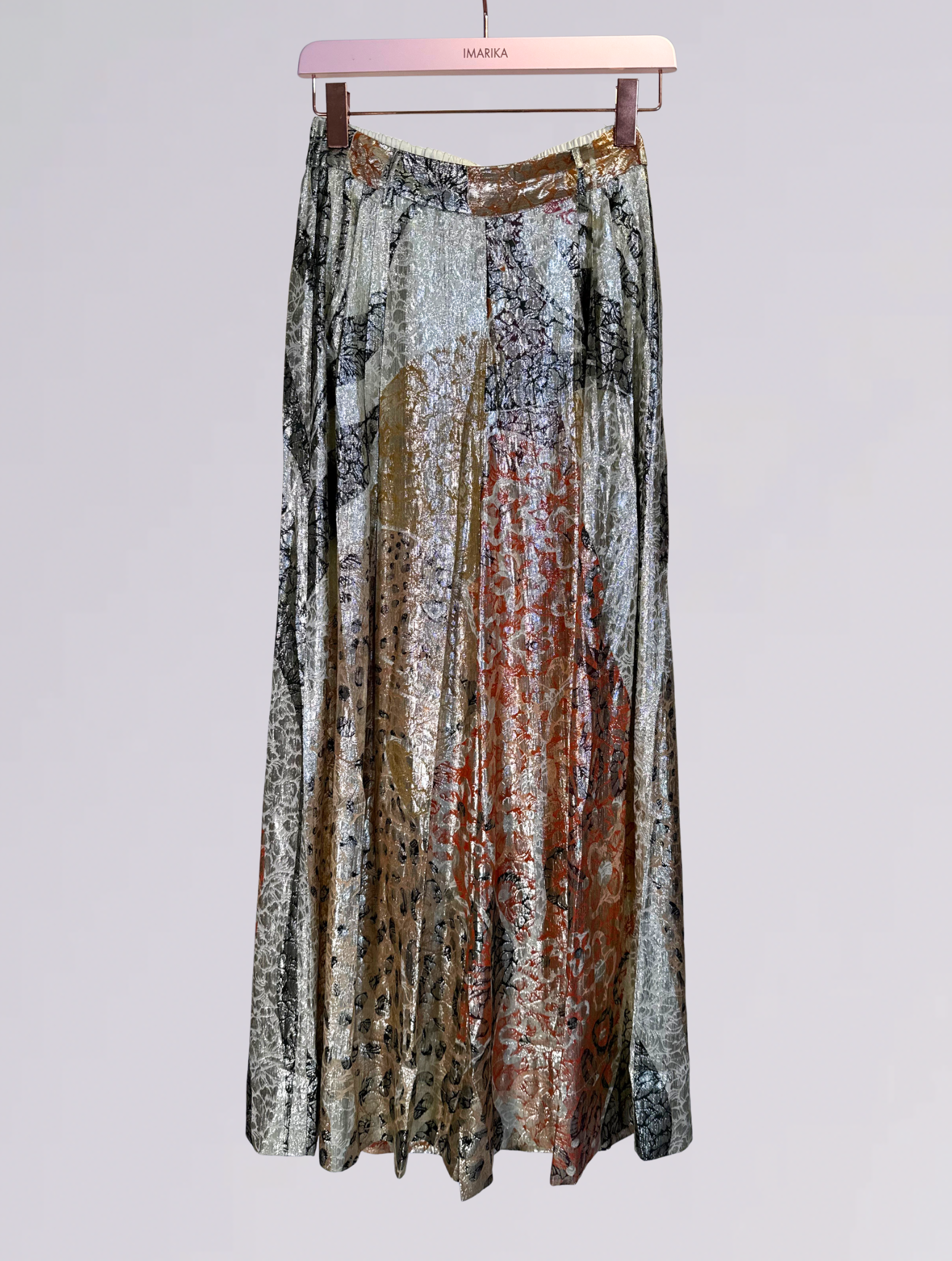 Pantaloni in lurex