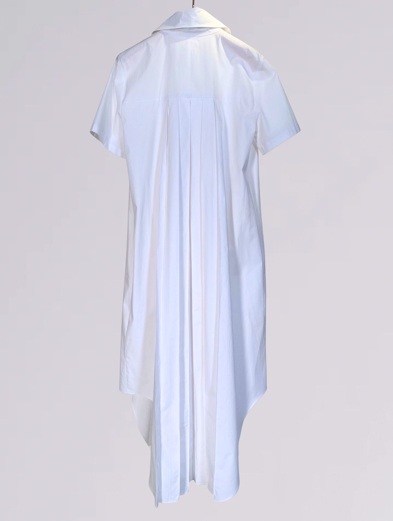 Abito camicia bianco