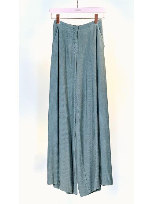 Pantalone Largo P475 STEUCALIPTO SALVIA BARBARA TANI