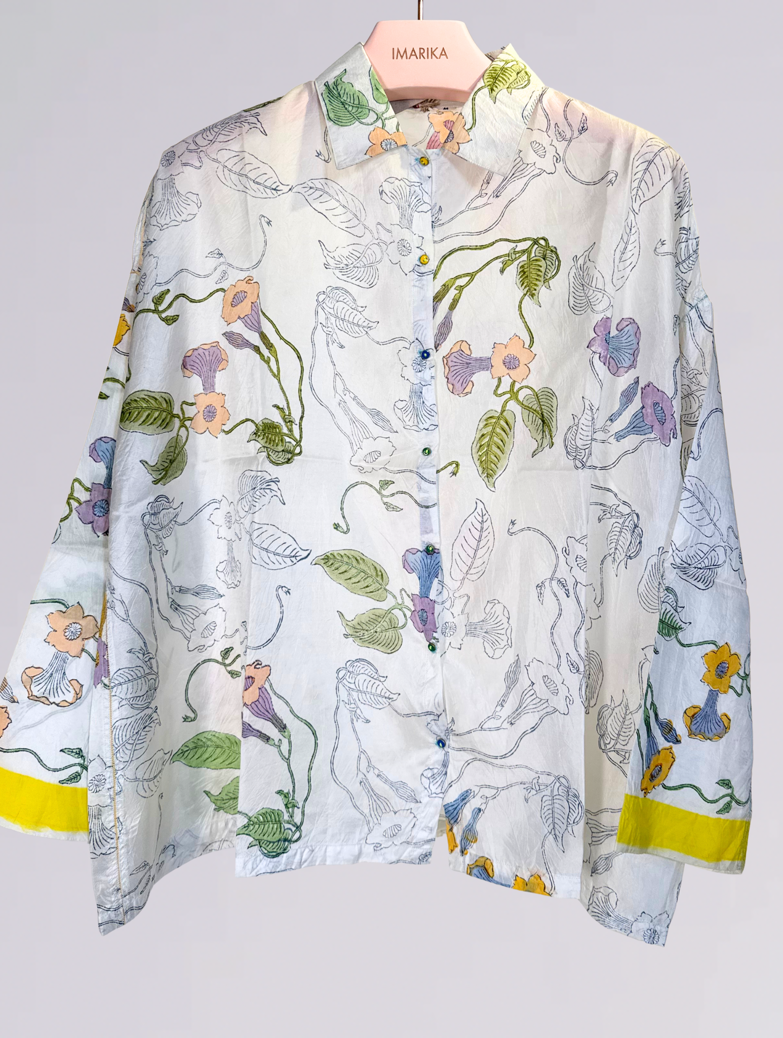 Camicia a fiori