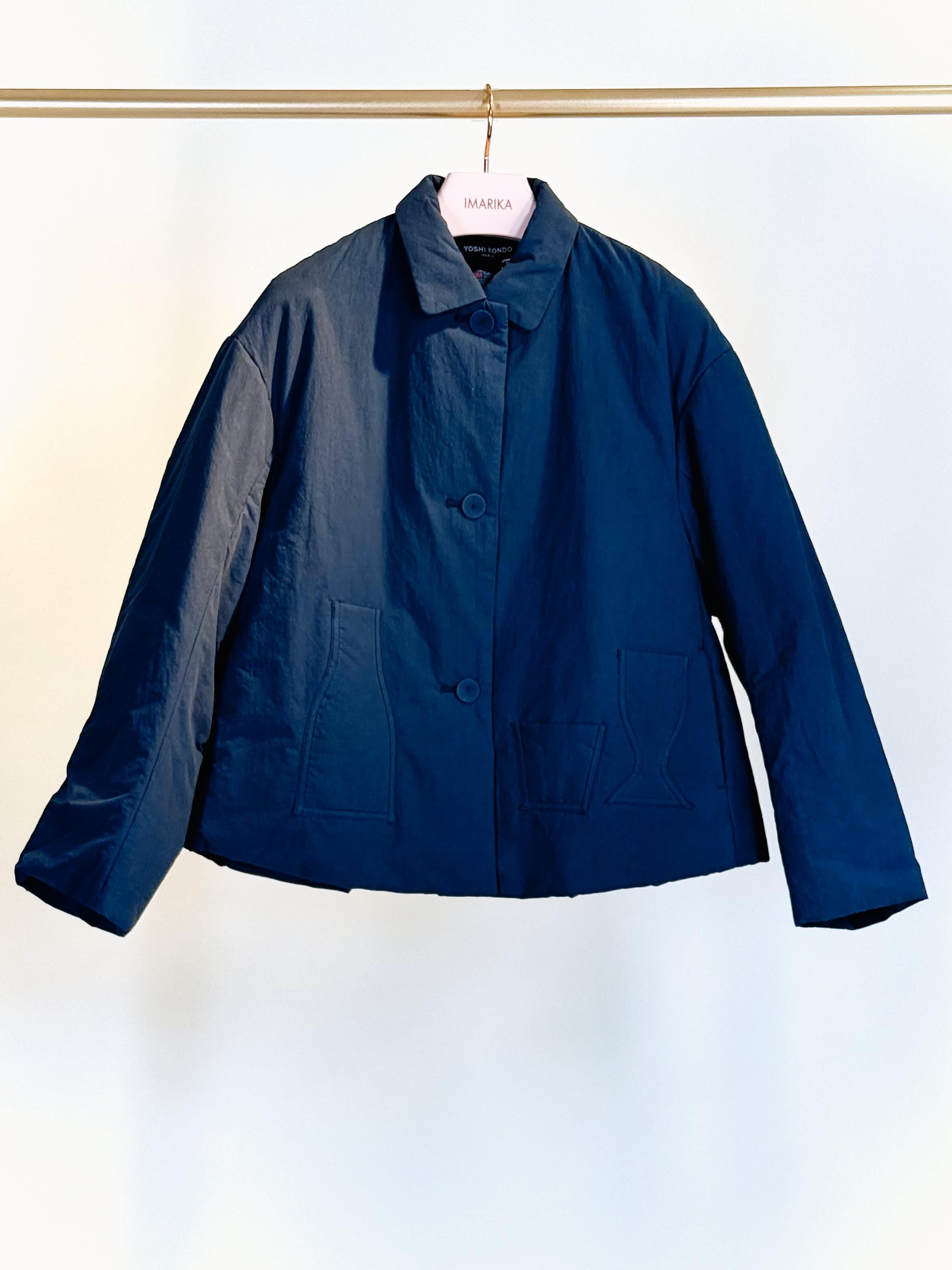 Giacca piumino TV04CARAFE BLU Yoshi Kondo