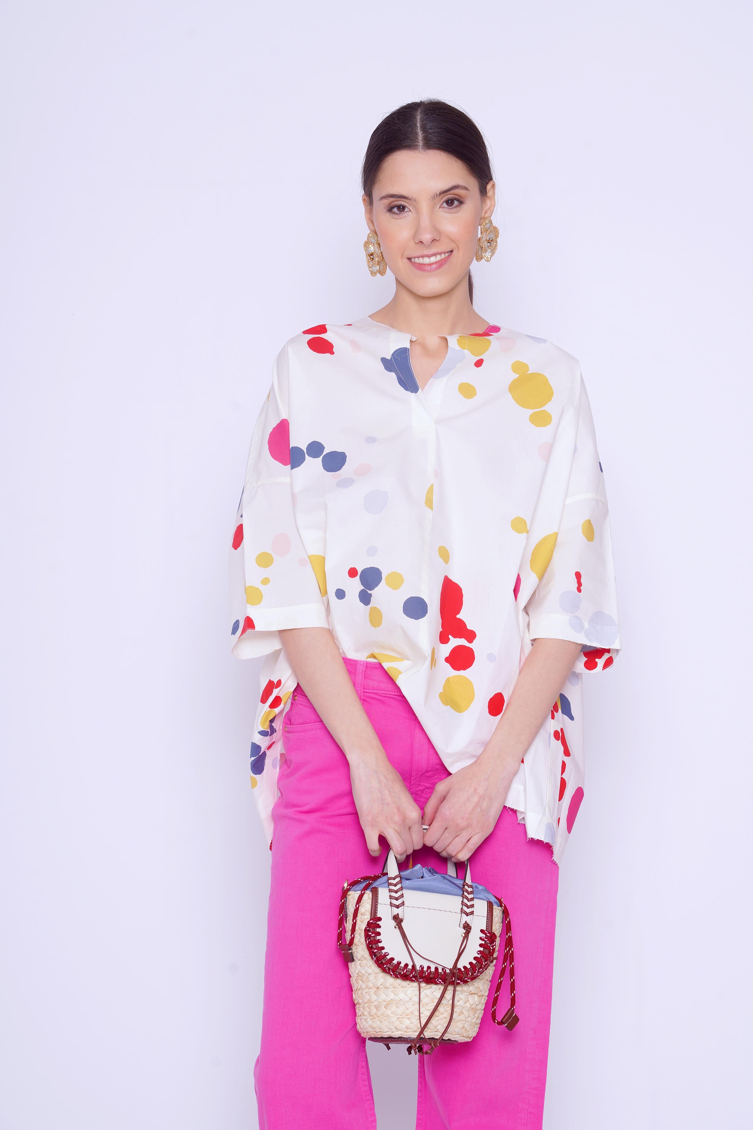 BLUSA CON FANTASIA
