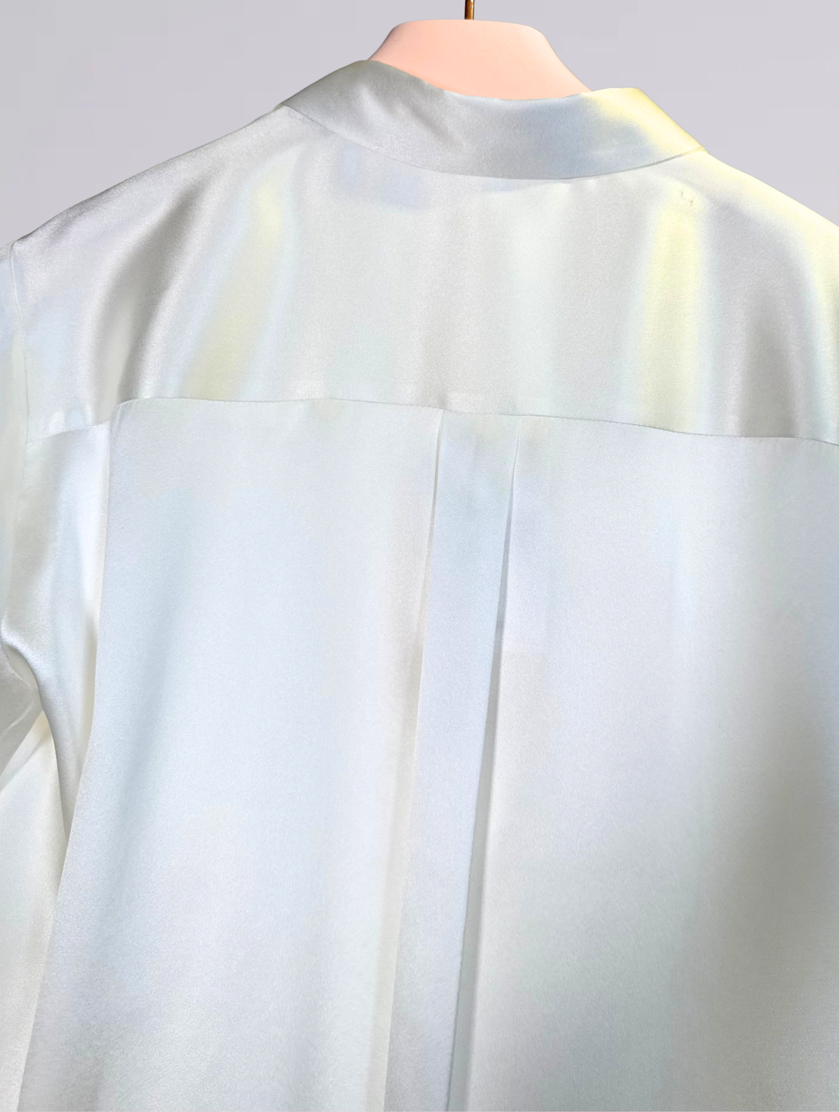 Camicia bianco perla