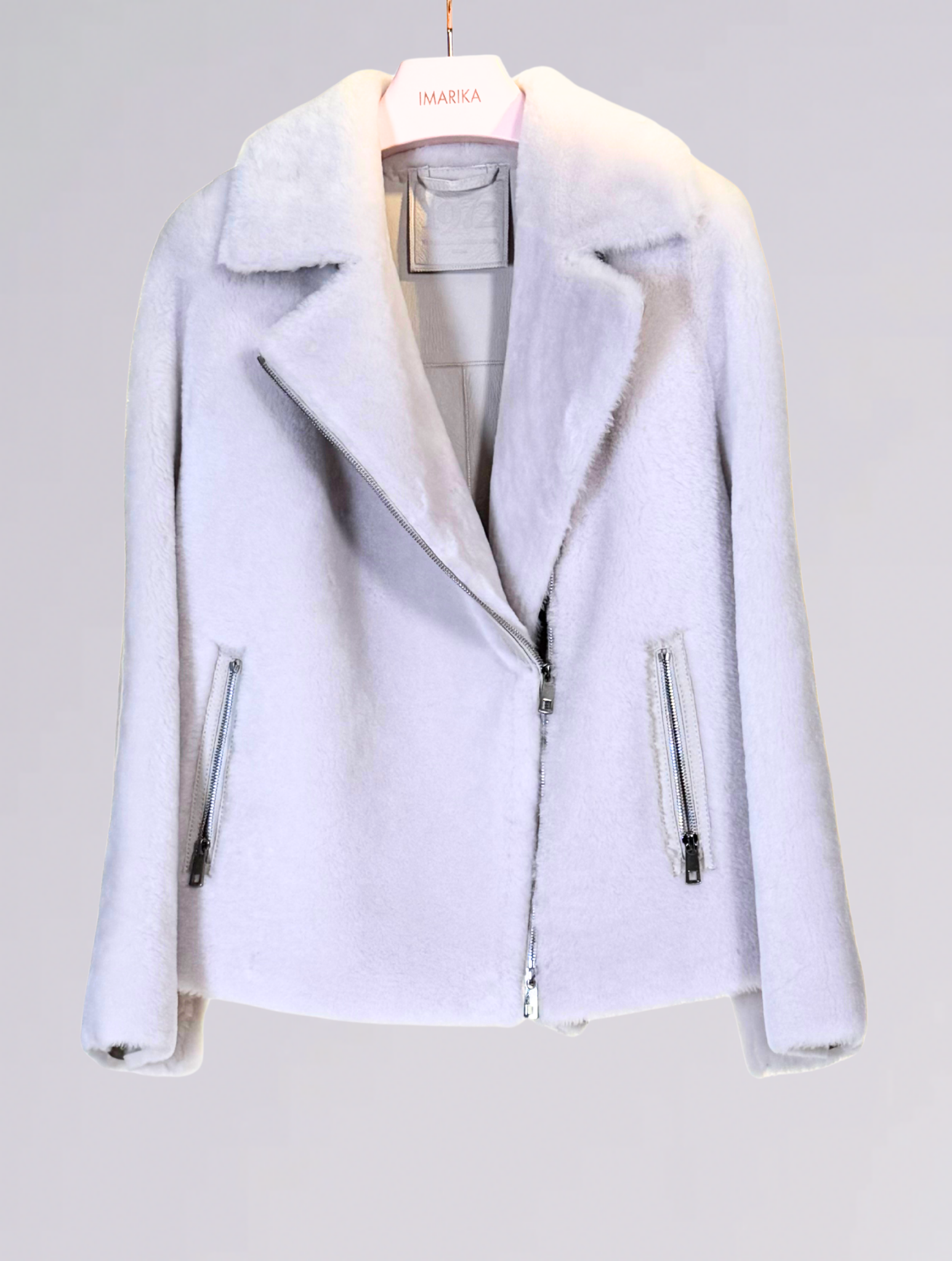 Chiodo in pelle K14720CHIODO BIANCO DESA