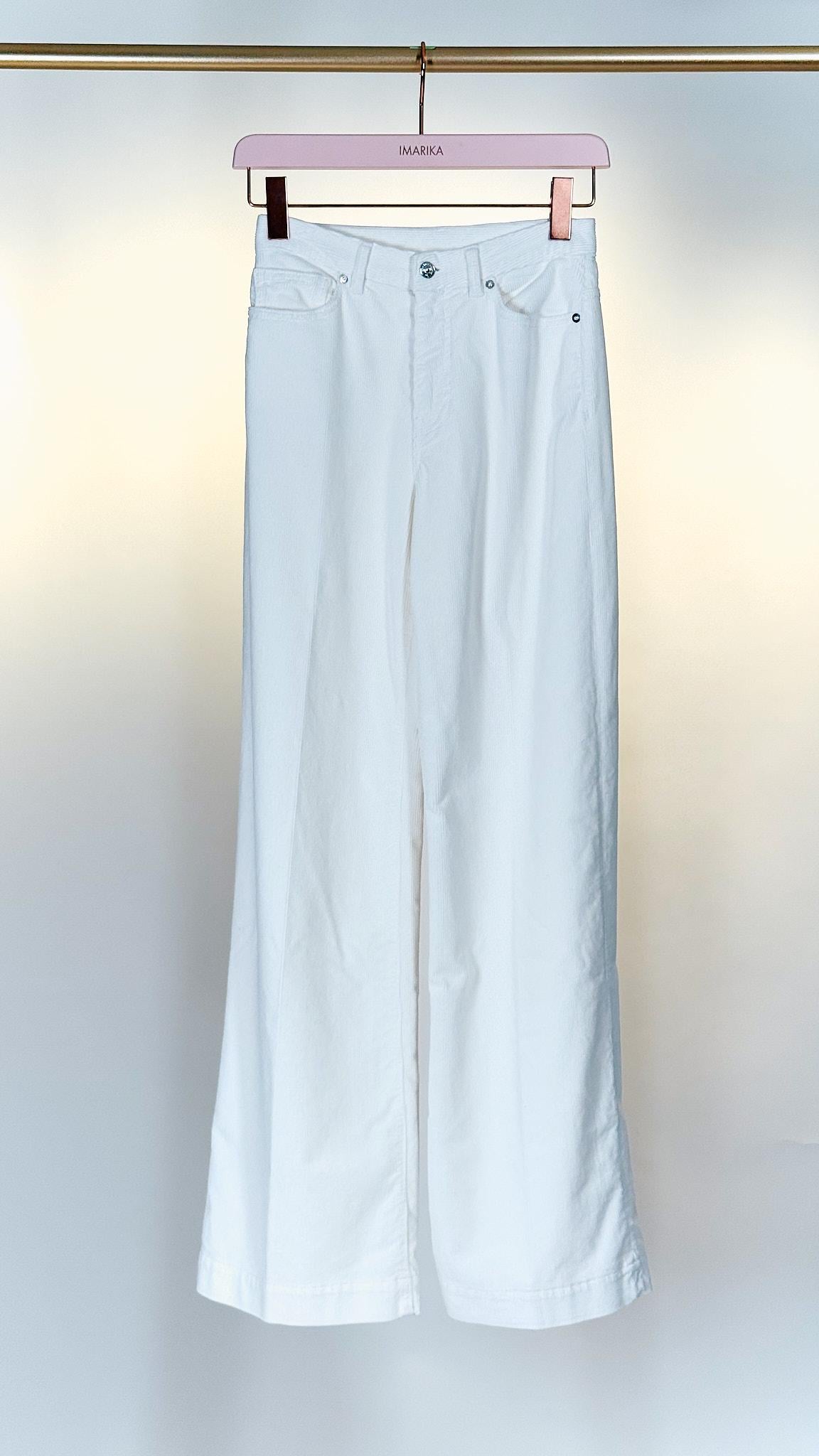 Pantalone bianco ENNAPALAZZO ECRU NIne In The Morning