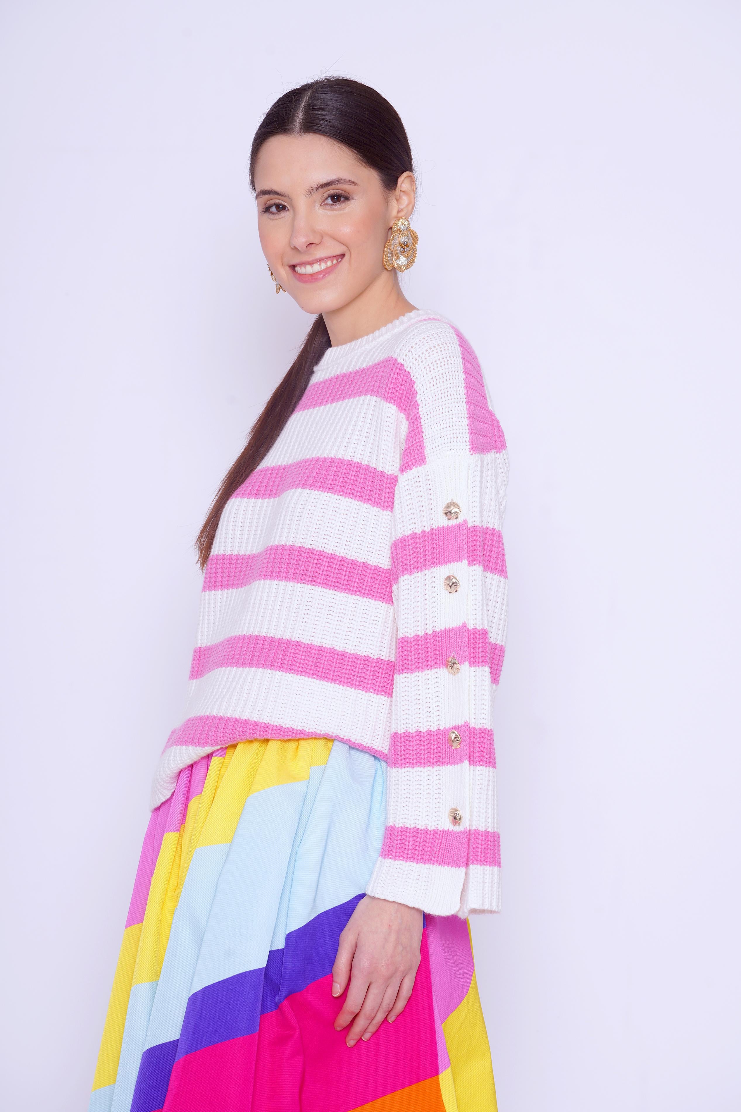 Maglia a righe