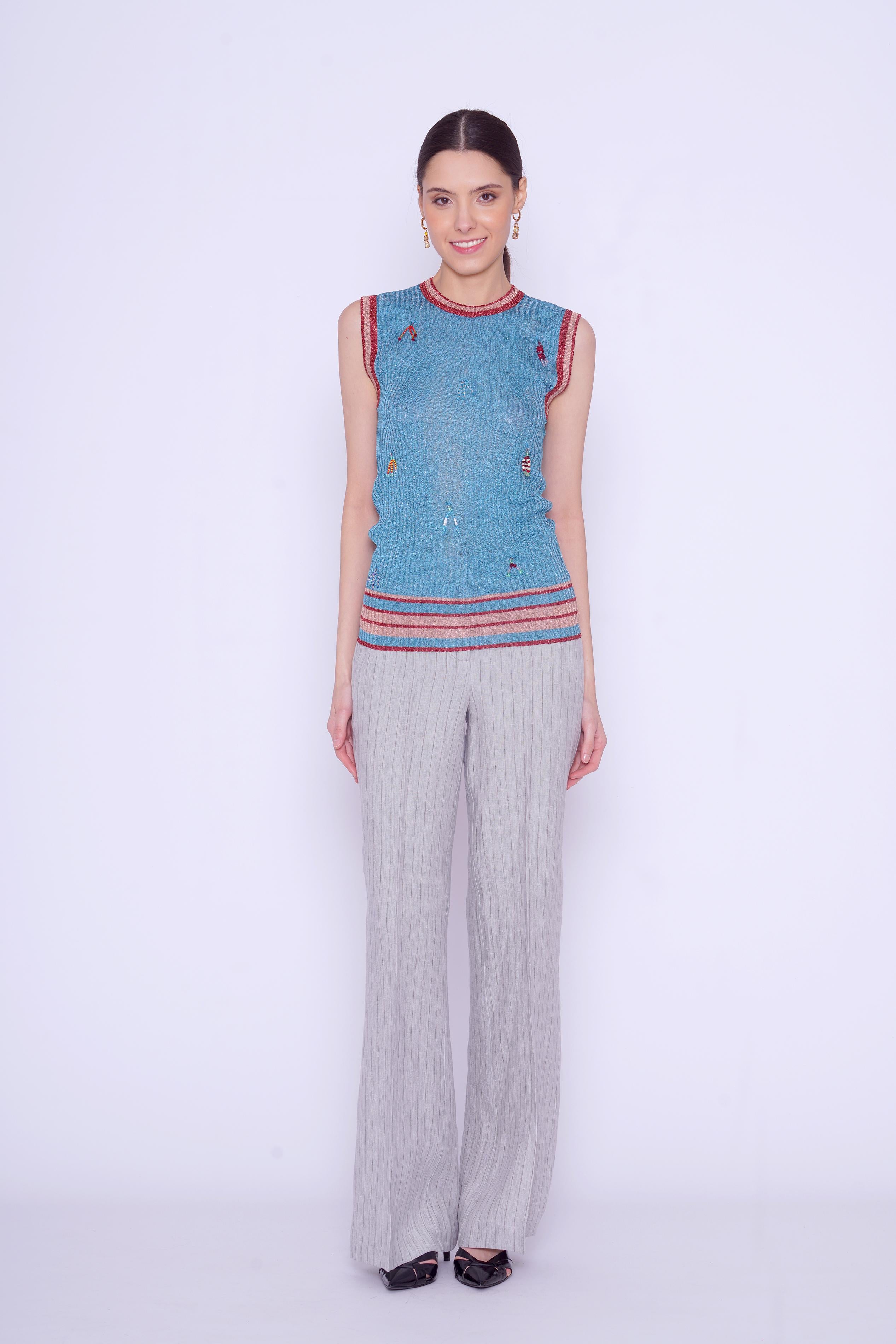 Gilet in Lurex