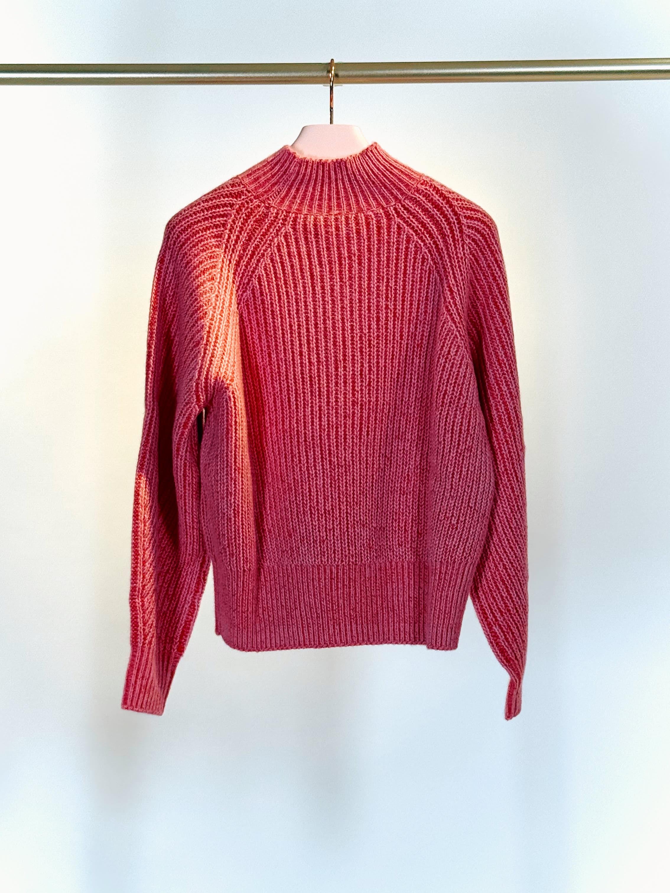 Maglione collo alto 82300ROSA ODEEH