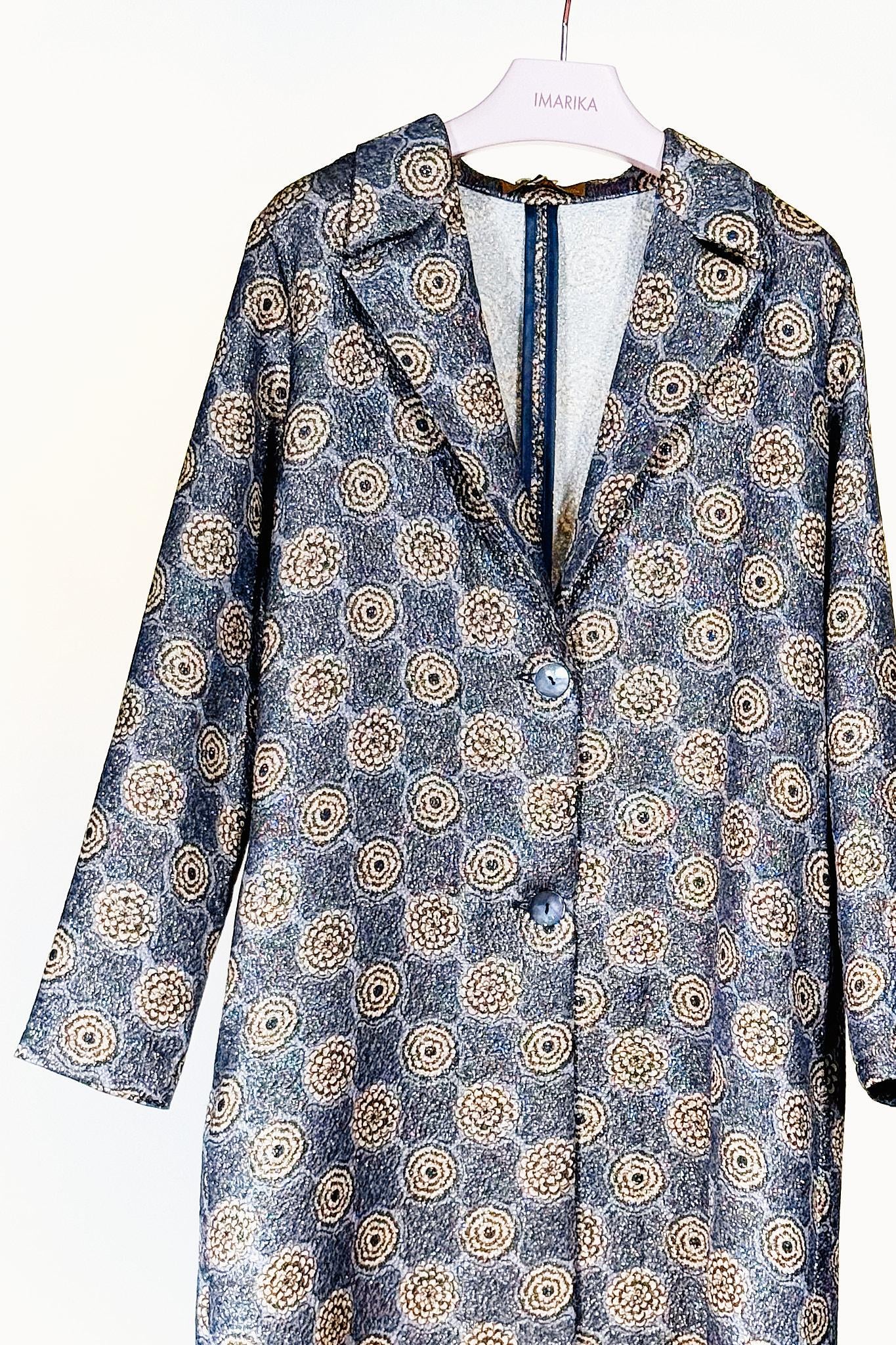 Spolverino lungo CIRCE 298GRIGIO ORO 01 siyu