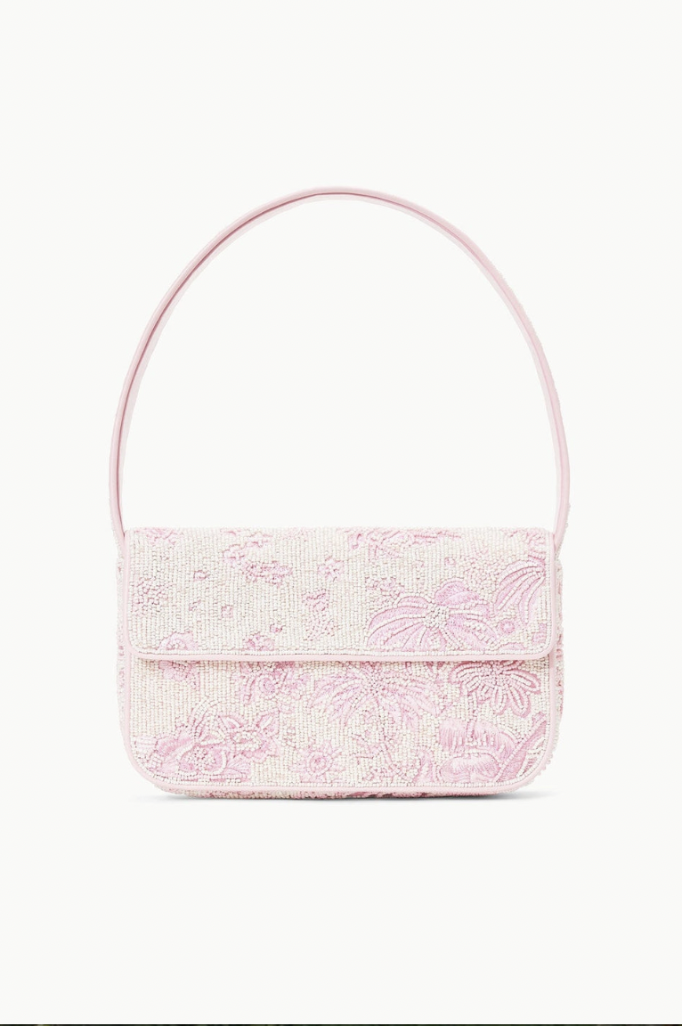 BORSA DI PERLINE A FIORI