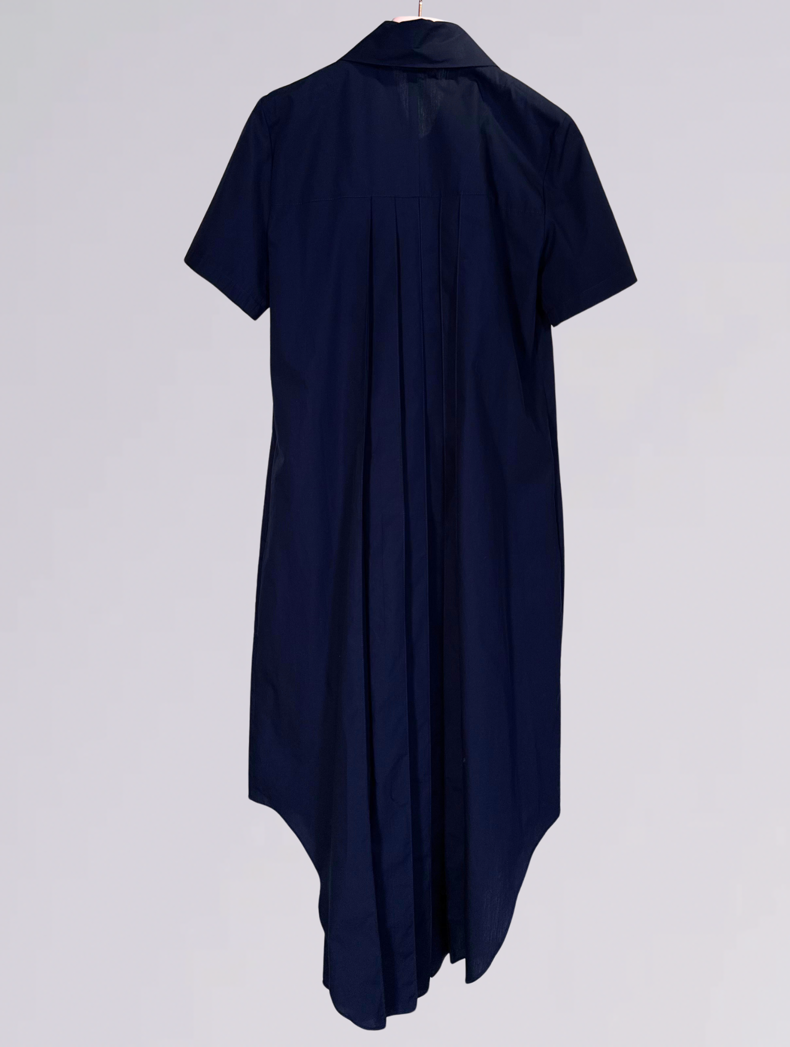 Abito camicia blu