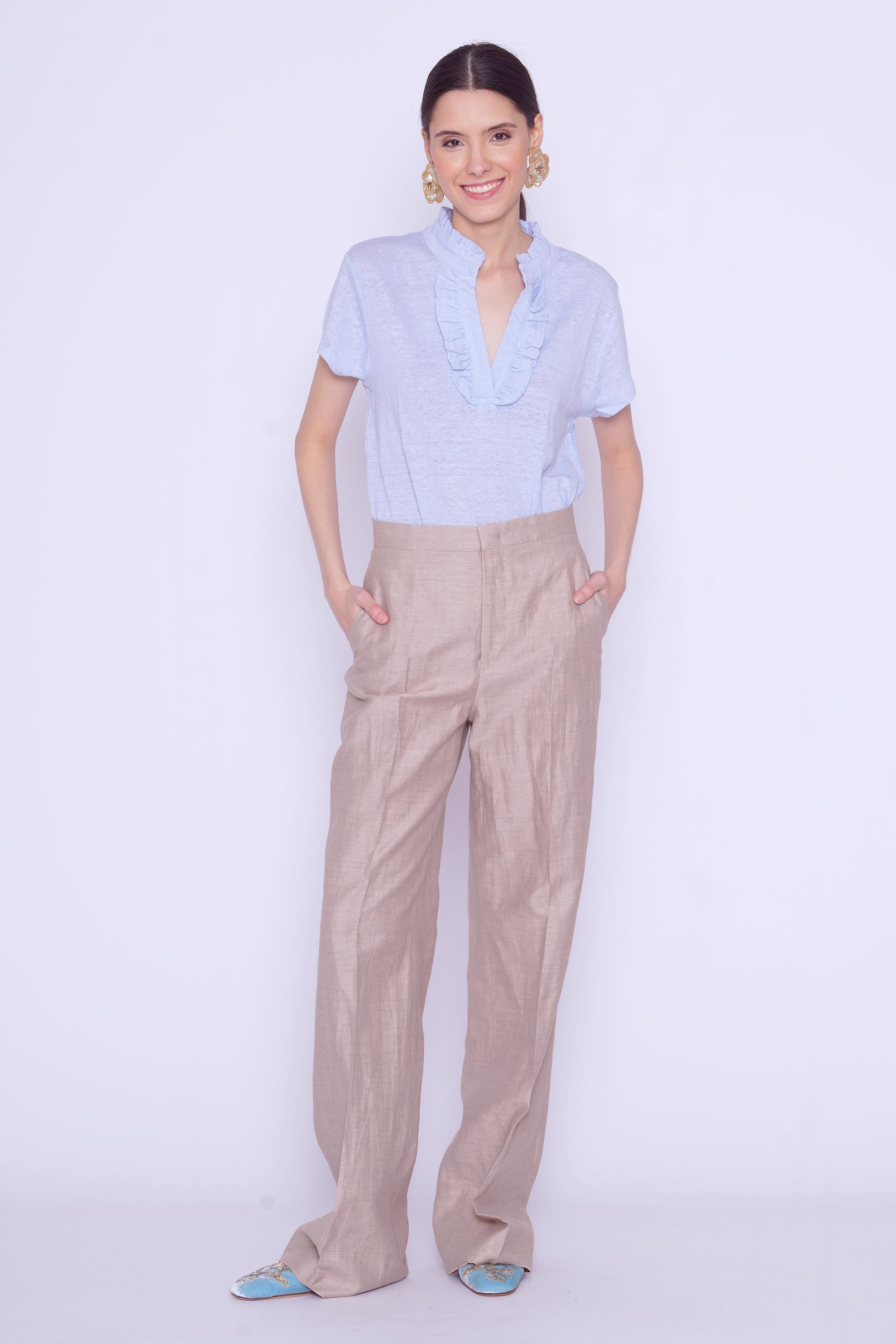 Pantaloni di linoi