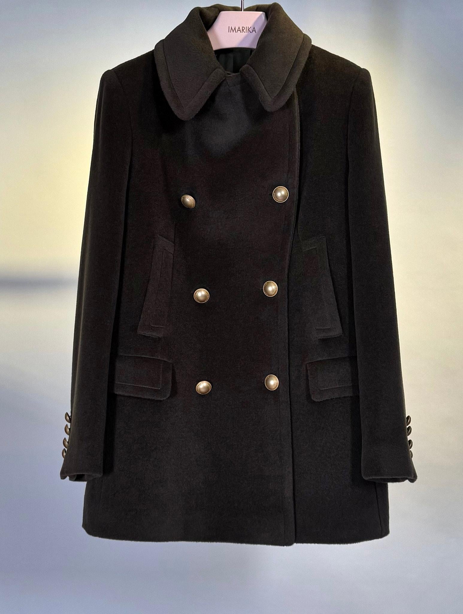 PEACOAT IN LANA VERDE BLANCHEVERDE Tagliatore