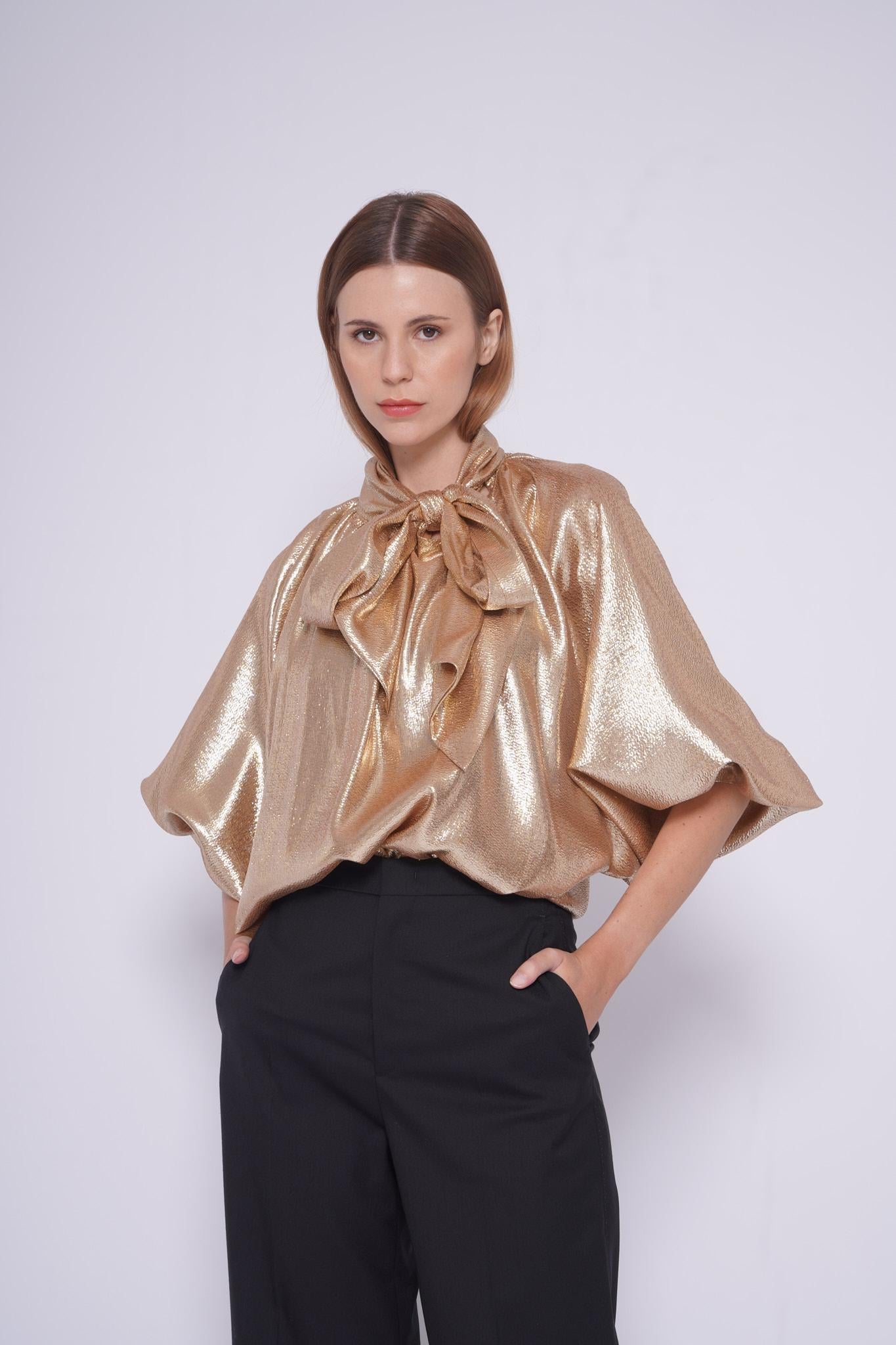 Camicia oro LAME GOLDLUREX ORO siyu