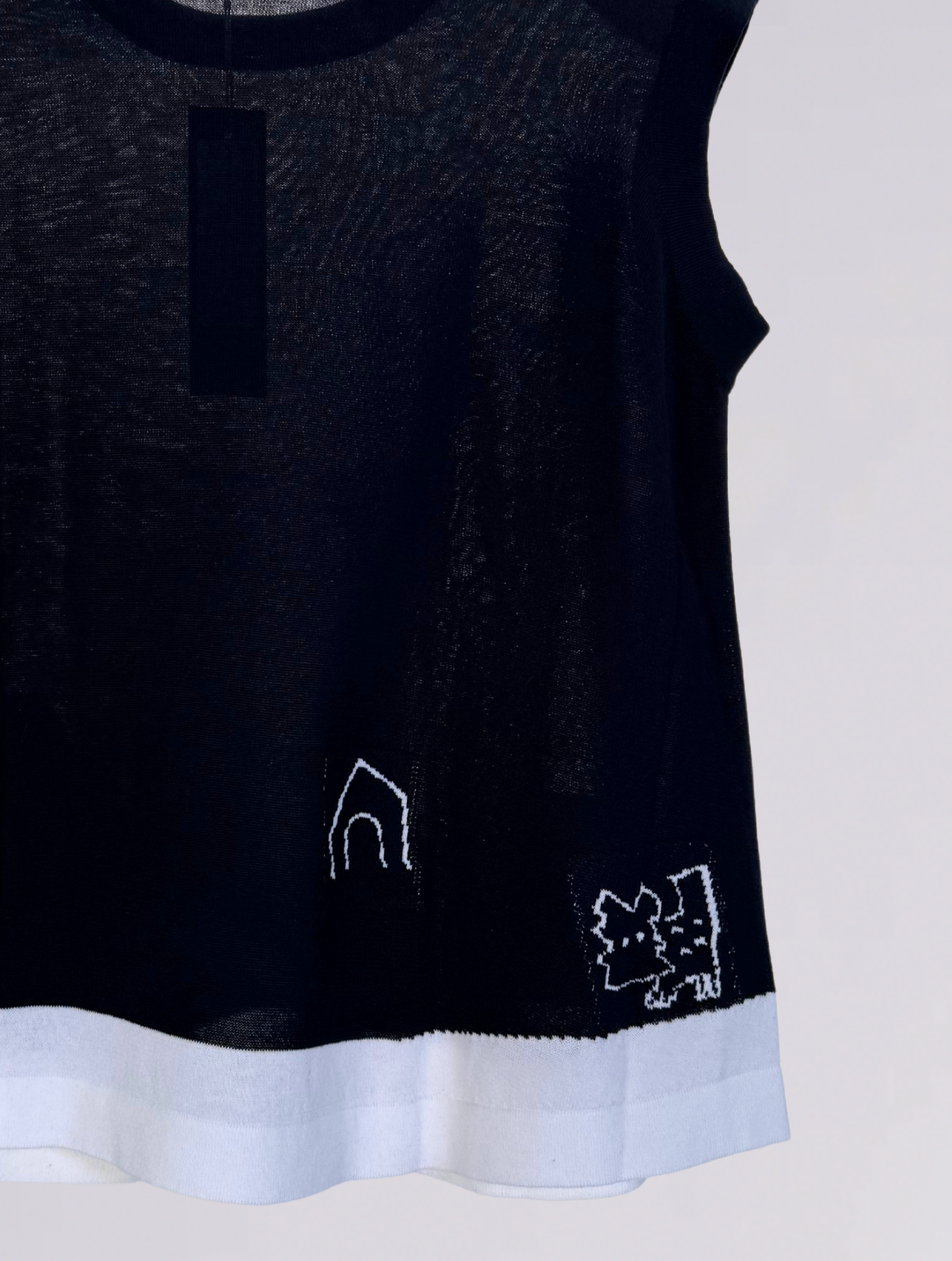 Smanicato in maglia