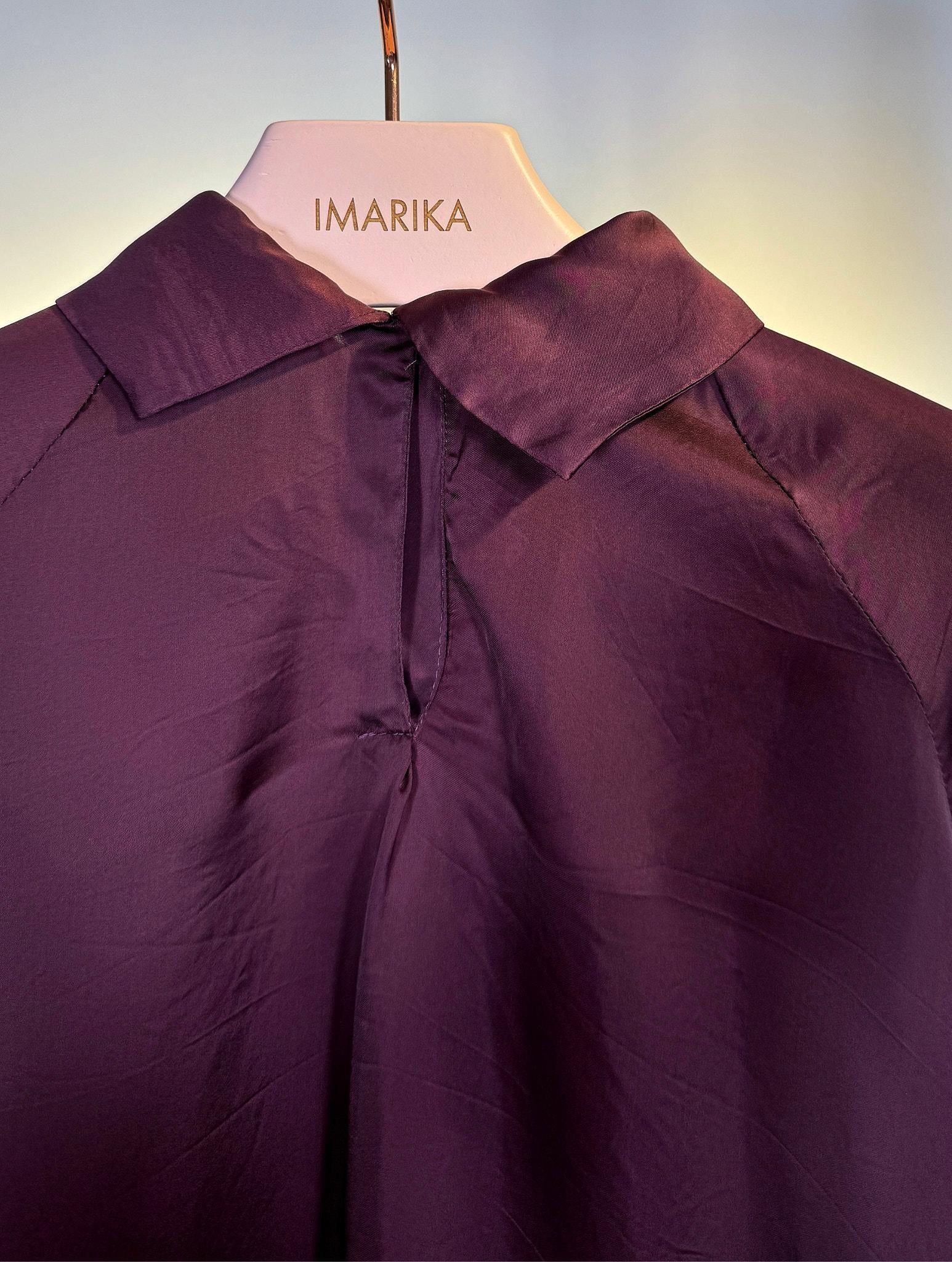 Camicia di seta TAMIVIOLA MININA