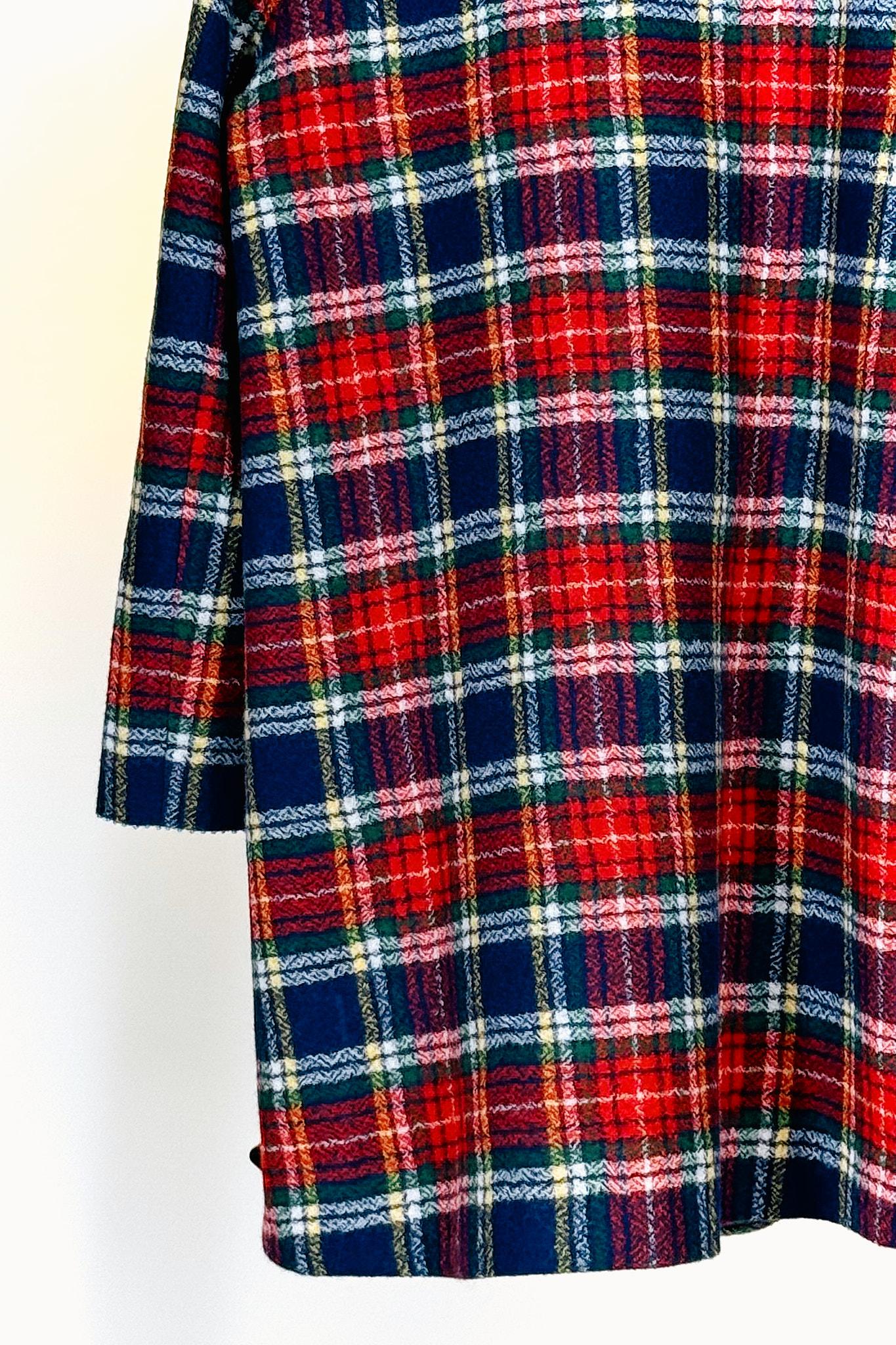 Cappotto tartan ST WPJ LDJ03WOOL WOVEN PERO