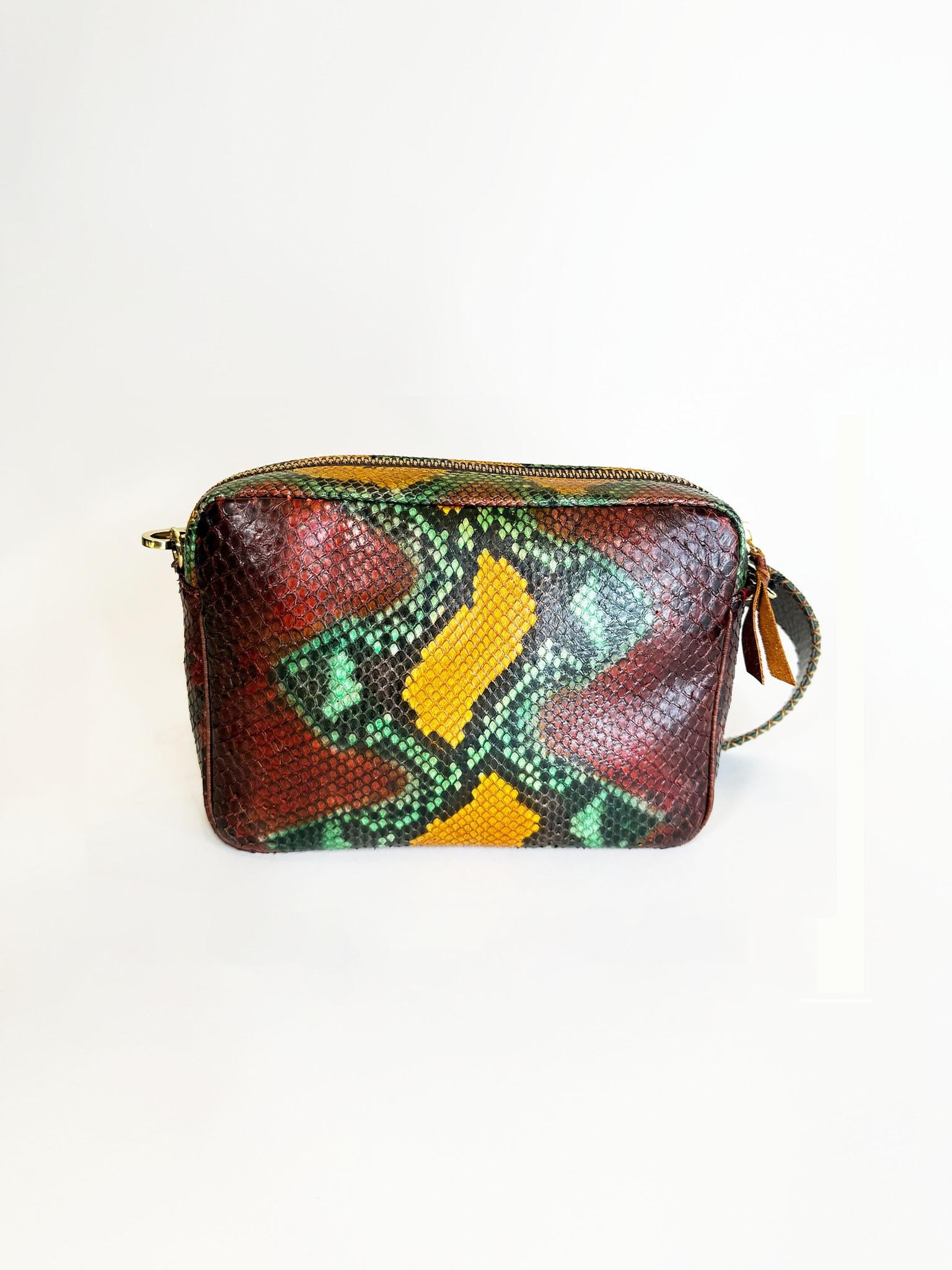 Borsa in pitone BIG CHARLYOASIS MULTI CLARIS VIROT