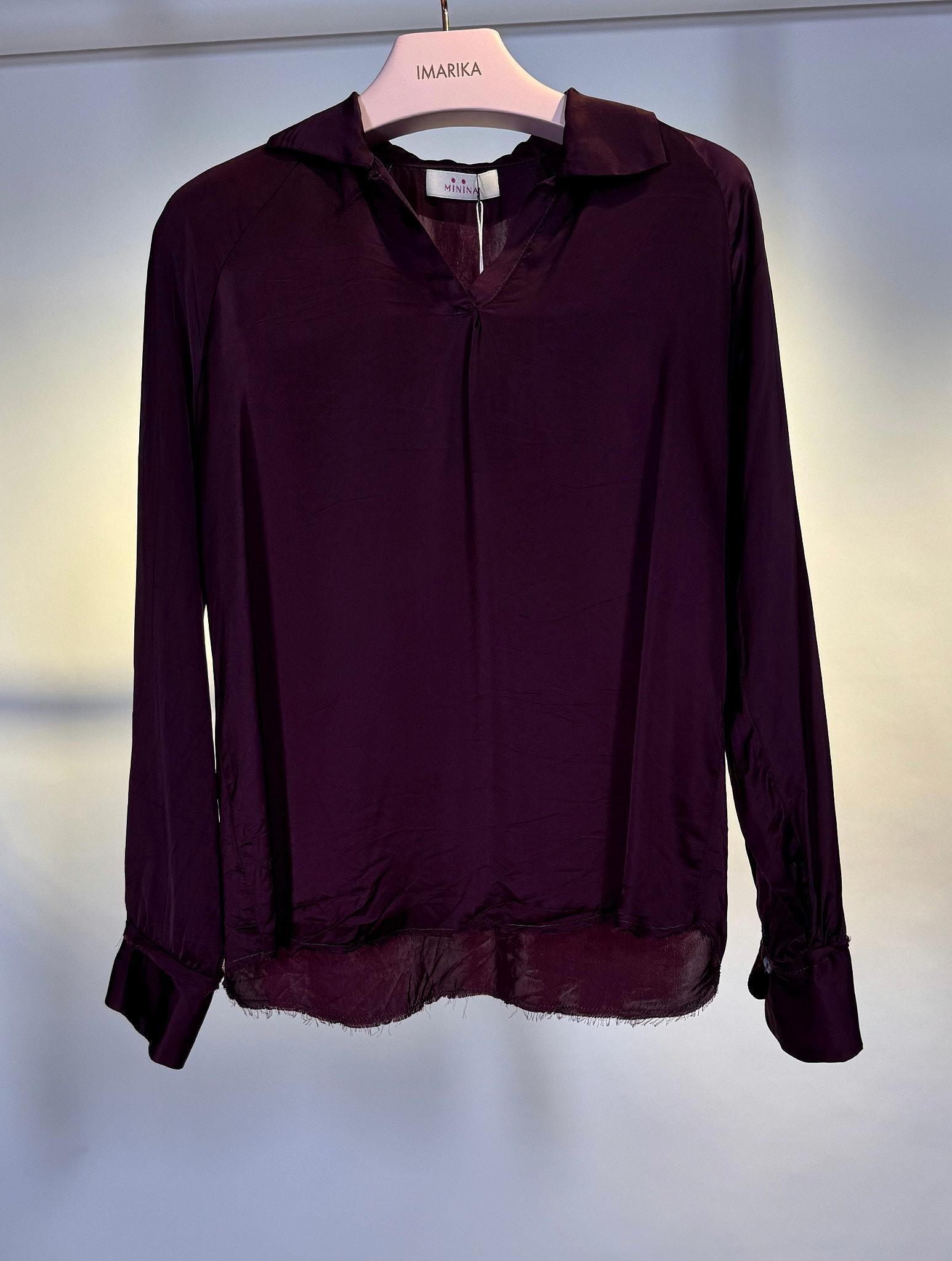 Camicia di seta TAMIVIOLA MININA