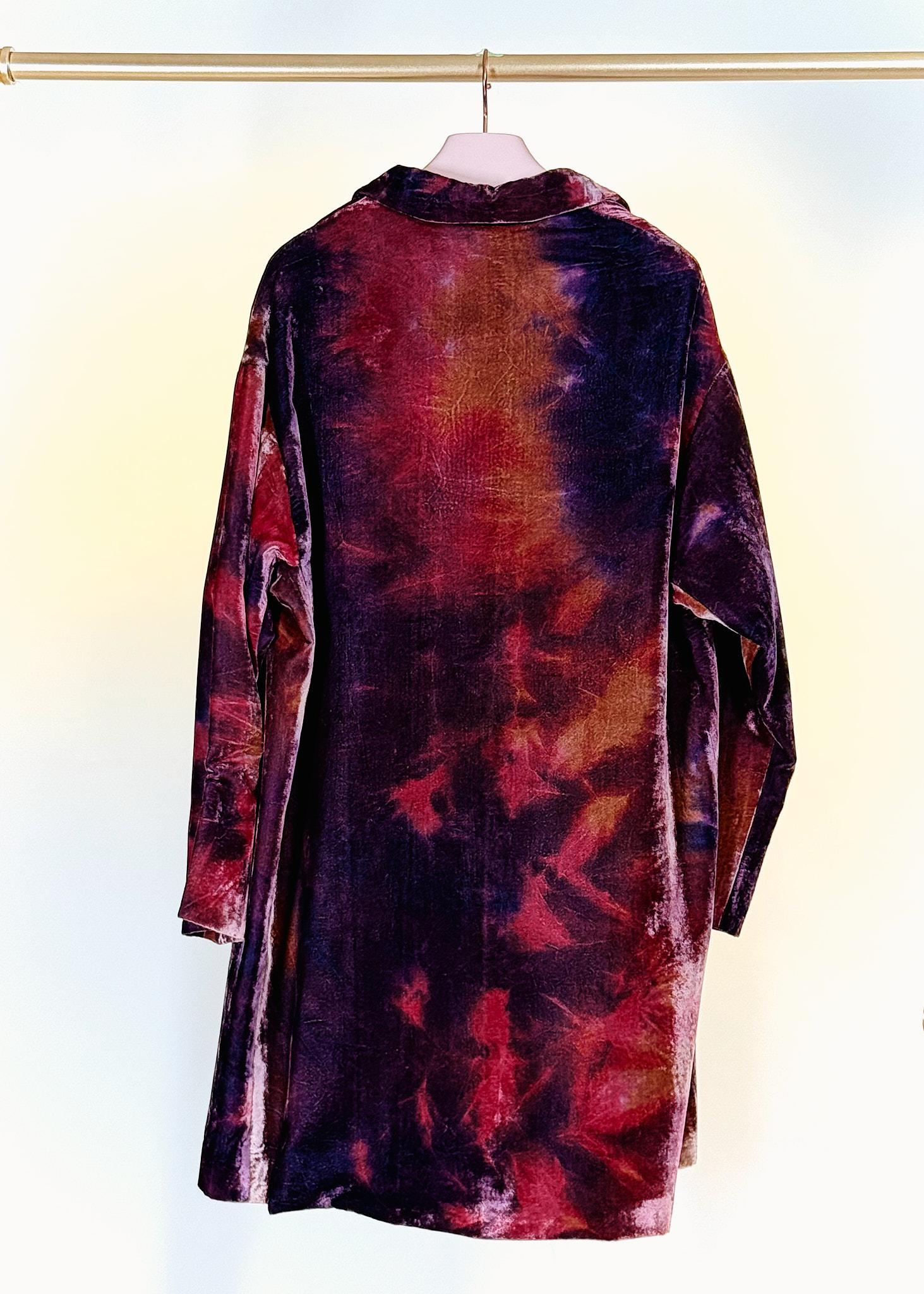 Spolverino velluto PAULVELLUTO VIOLA KILTIE