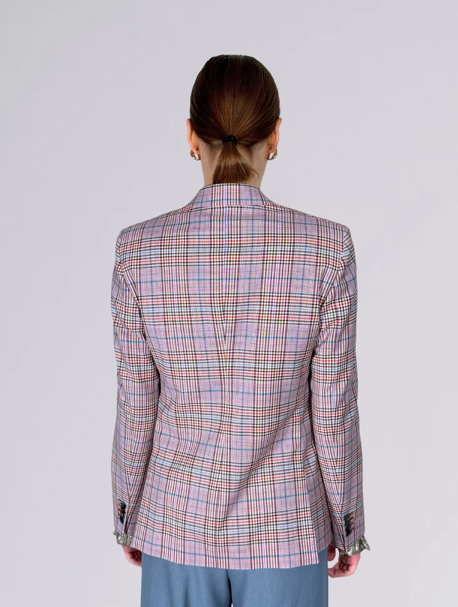 Blazer doppiopetto BICE 33035MULTI ROSA QUELLEDUE