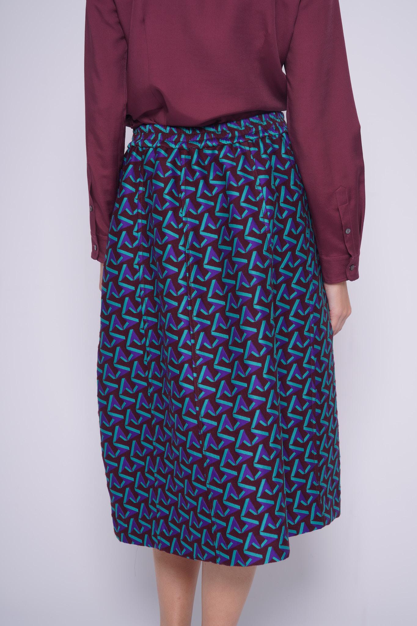 Gonna ampia 52132GEOMETRIC MULTI ODEEH