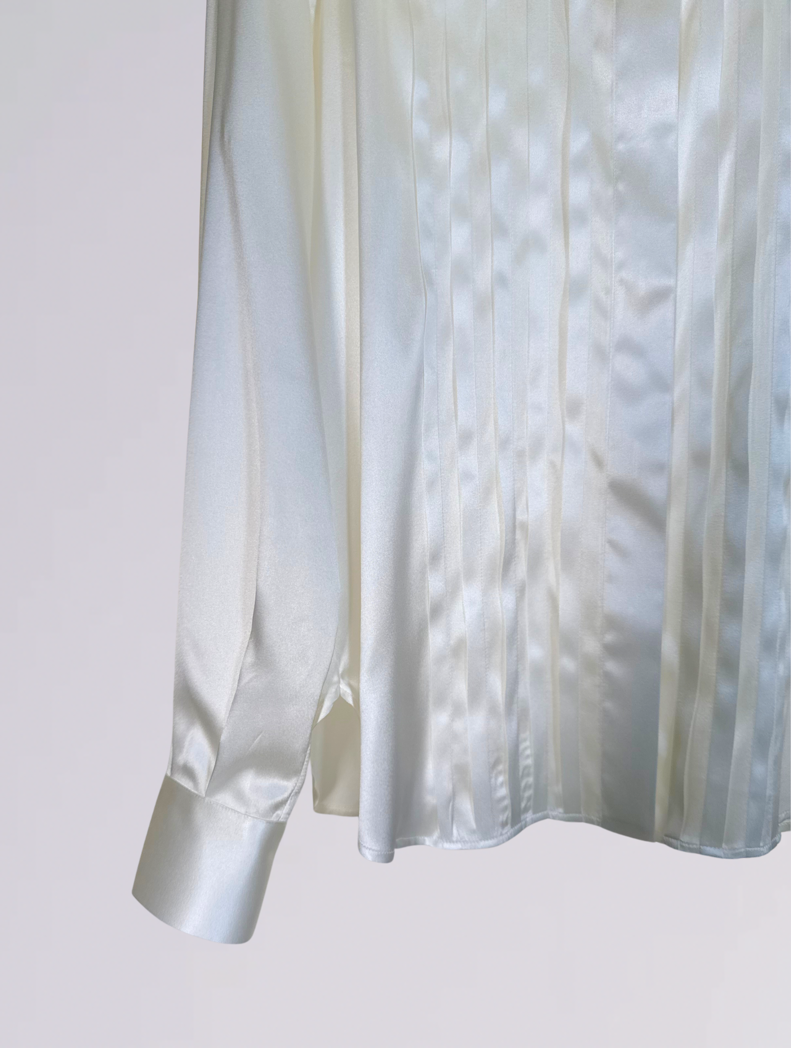 Camcia con plastron bianca