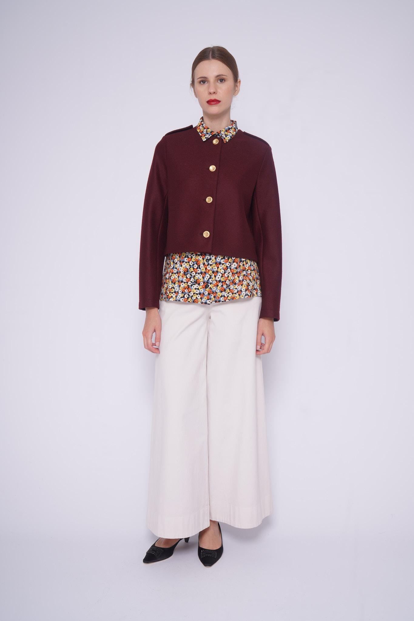 Pantalone largo P475ROSA BARBARA TANI