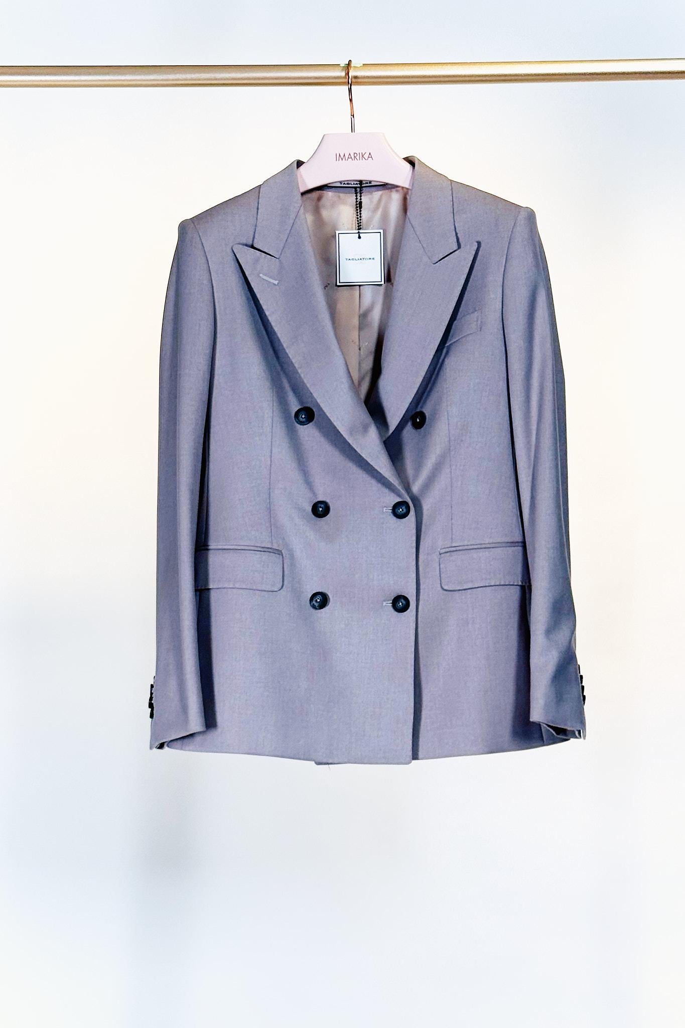 Giacca doppiopetto T-PARIGI10BADTAILLEUR BEIGE Tagliatore