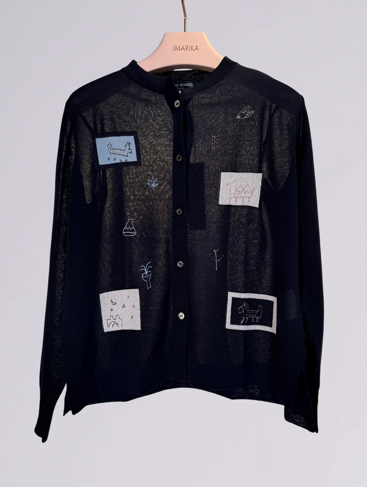 Cardigan blu