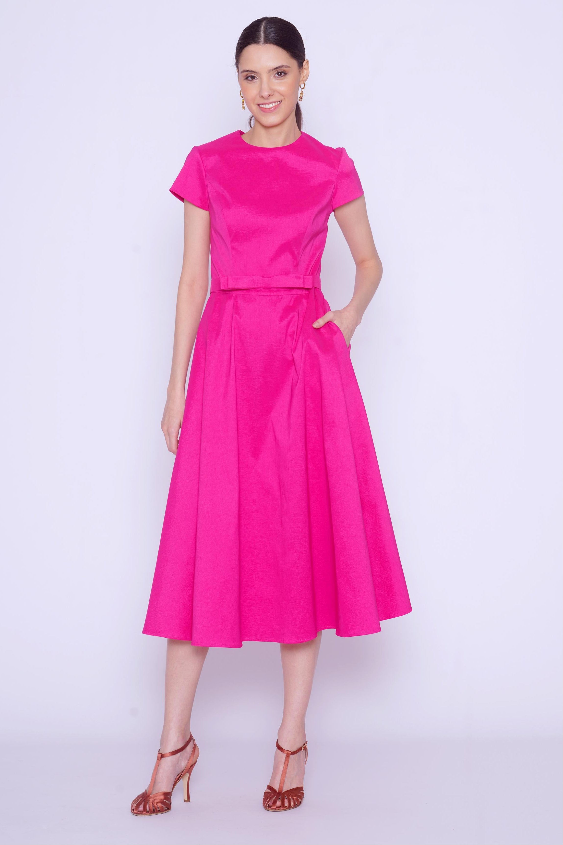 Abito fucsia