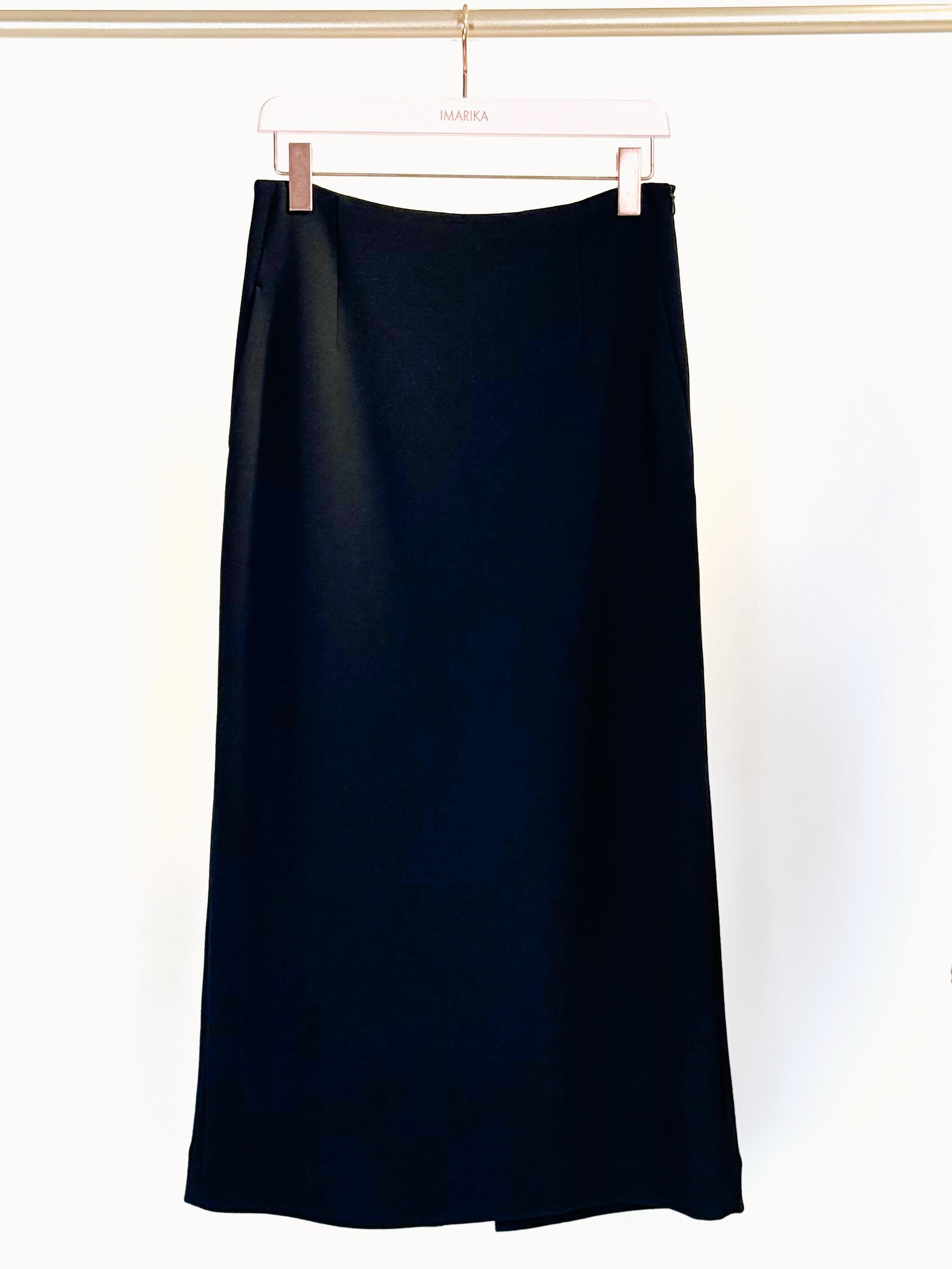 Gonna dritta 52036NERO ODEEH