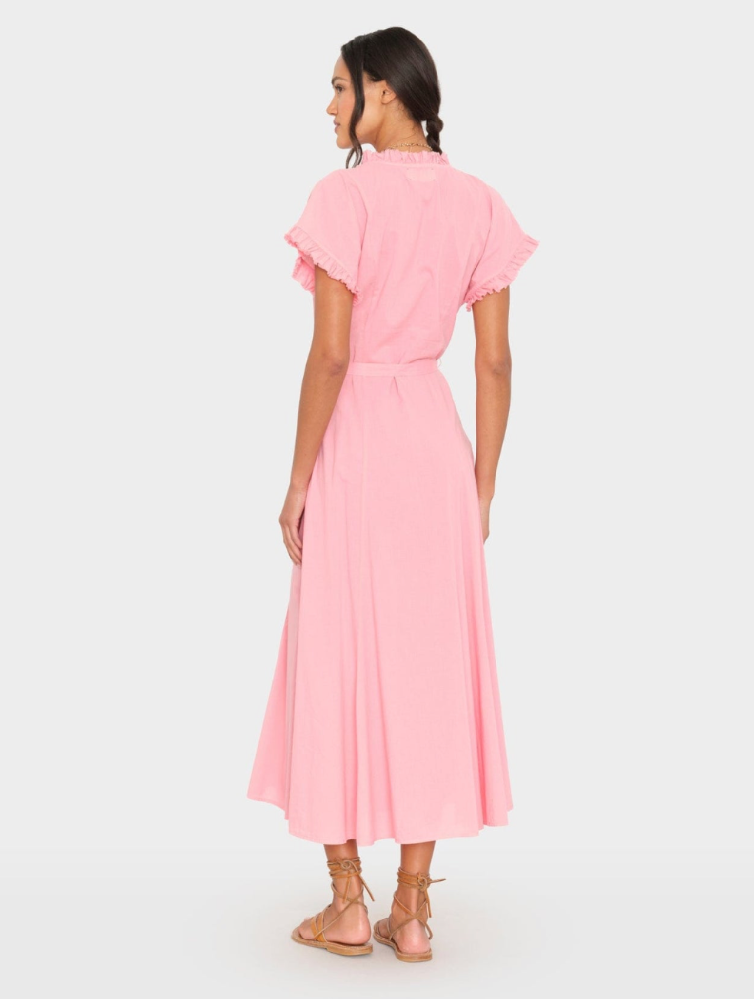 Abito Dixie Hot coral