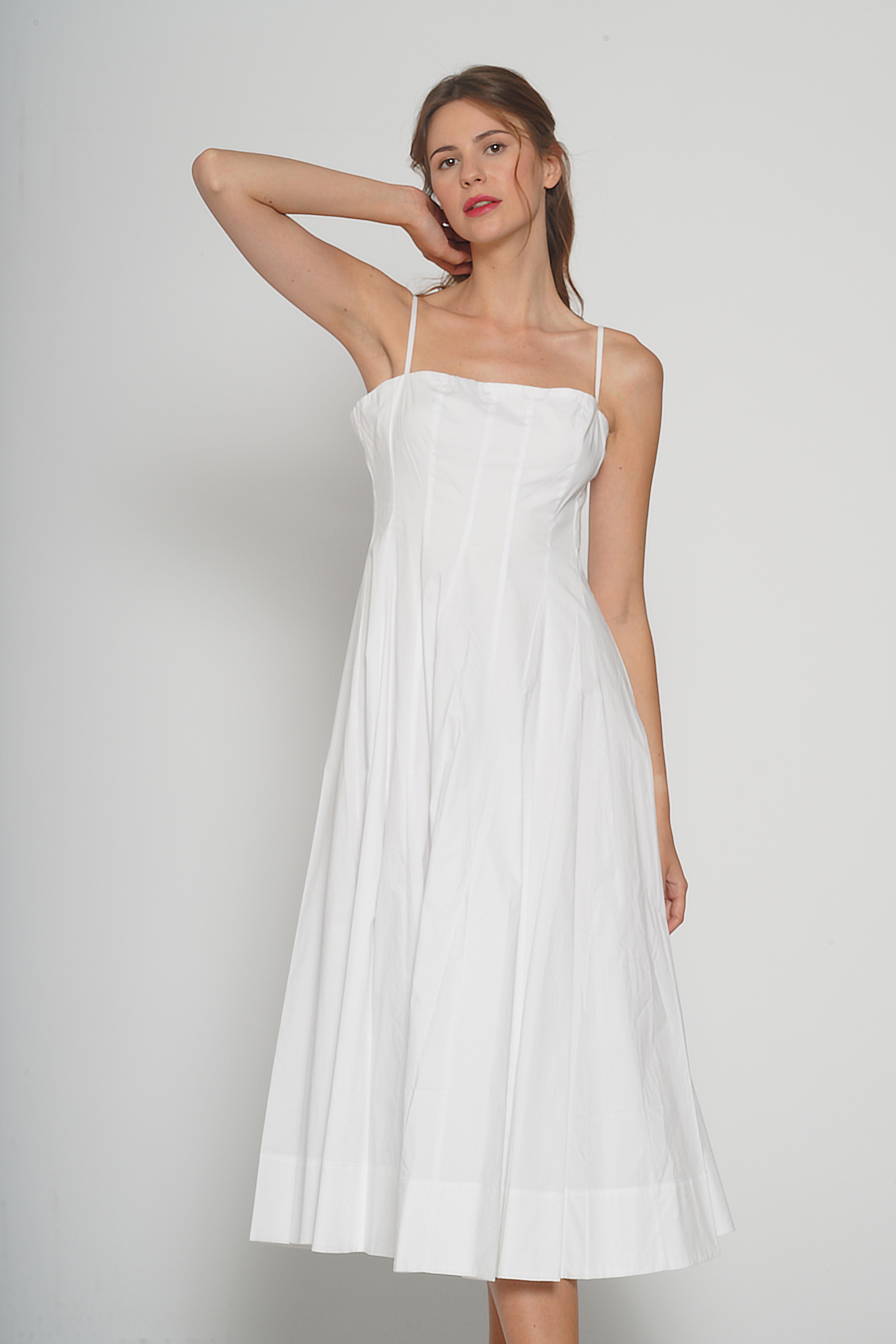 Abito Wylie bianco